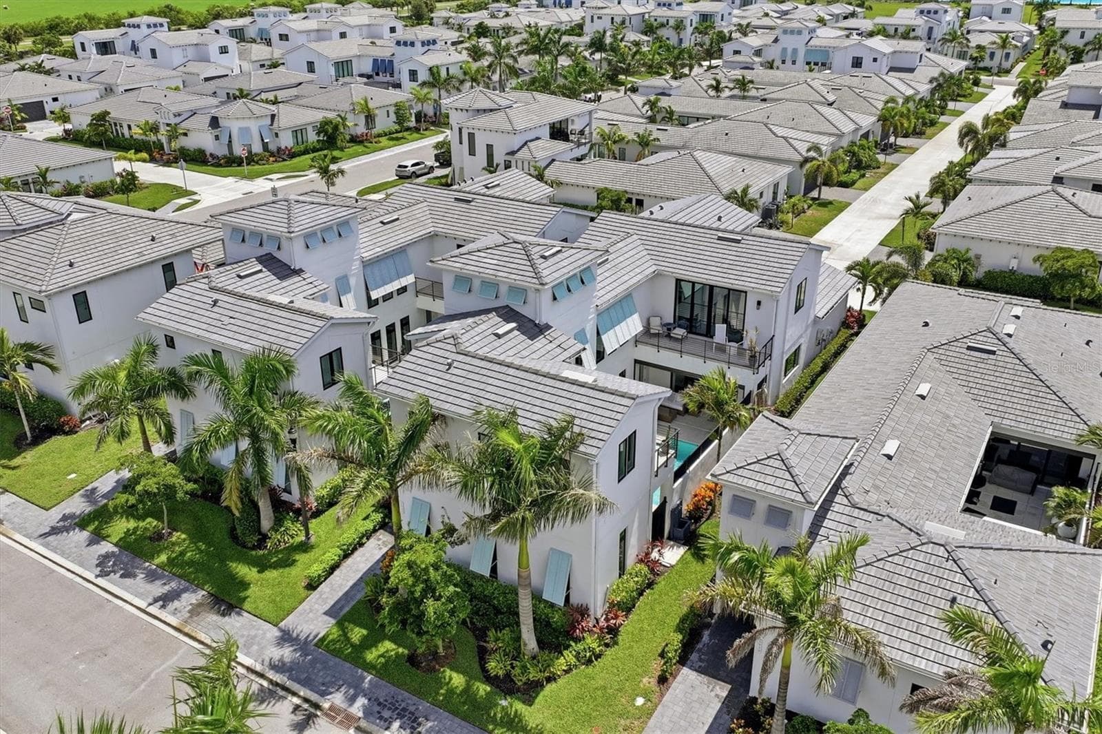 courtyard style floor plan - 5935 REDBAY BLVD, BRADENTON