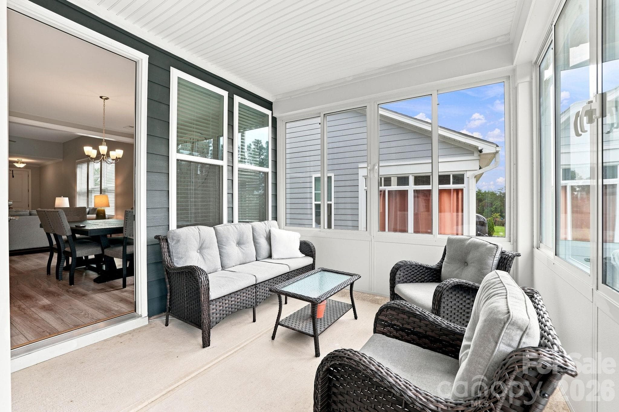 Enclosed Back Patio - 3038 Trace Meadow Court, York
