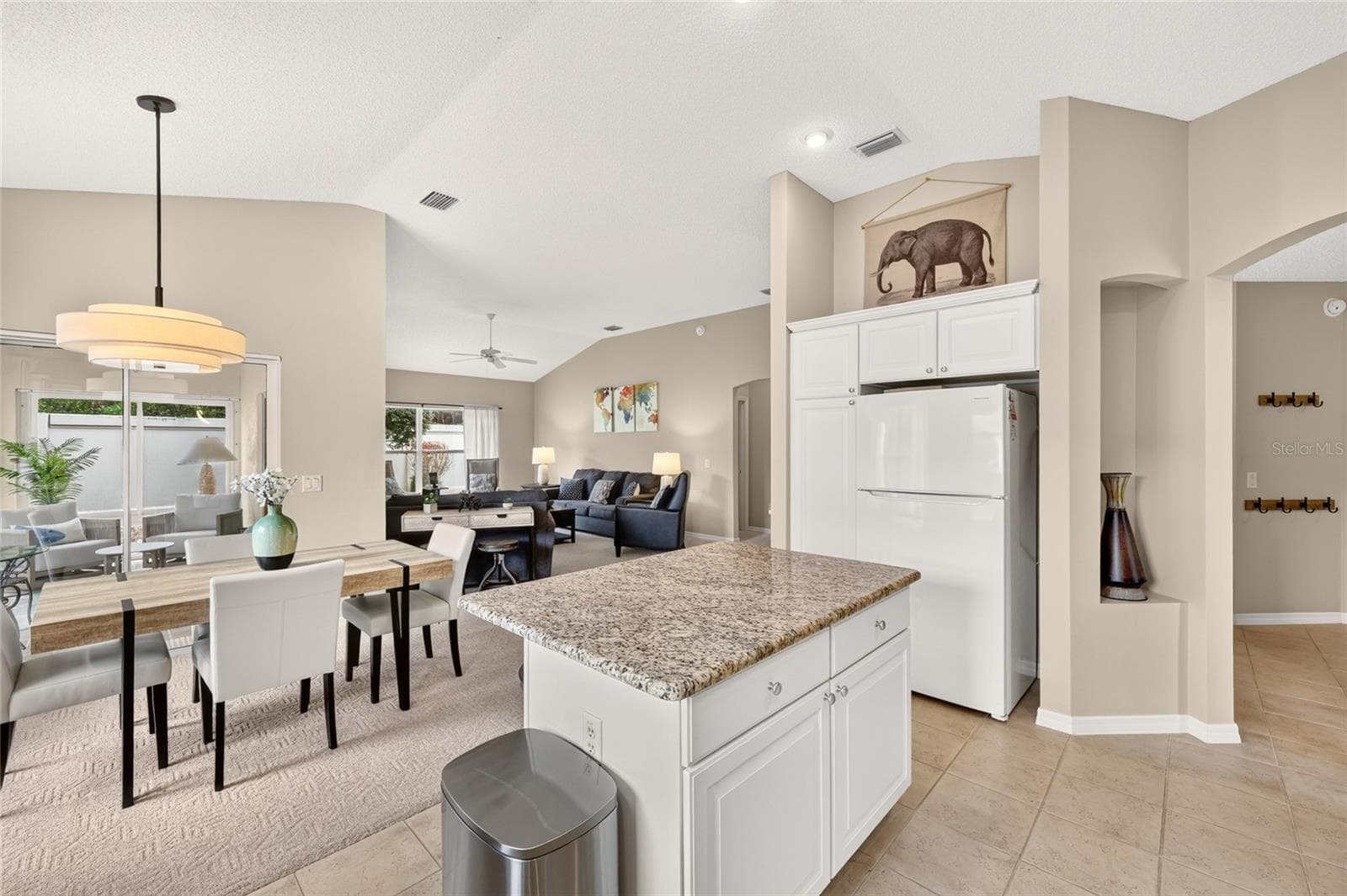 View from corner of kitchen! - 17198 SE 84TH KNIGHT AVE, THE VILLAGES