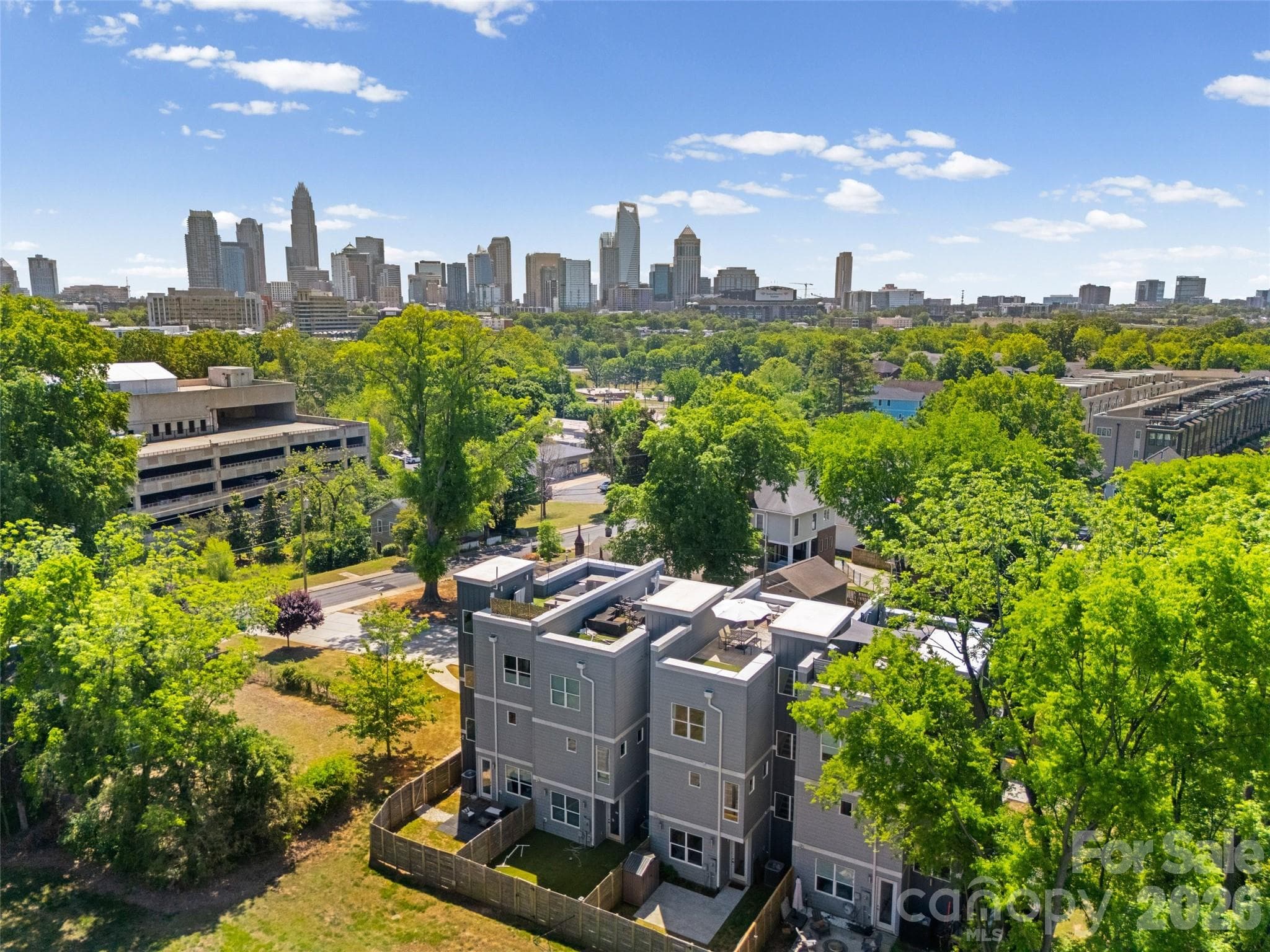 Uptown Charlotte skyline views in Wesley Heights! - 1633 Duckworth Avenue, Charlotte