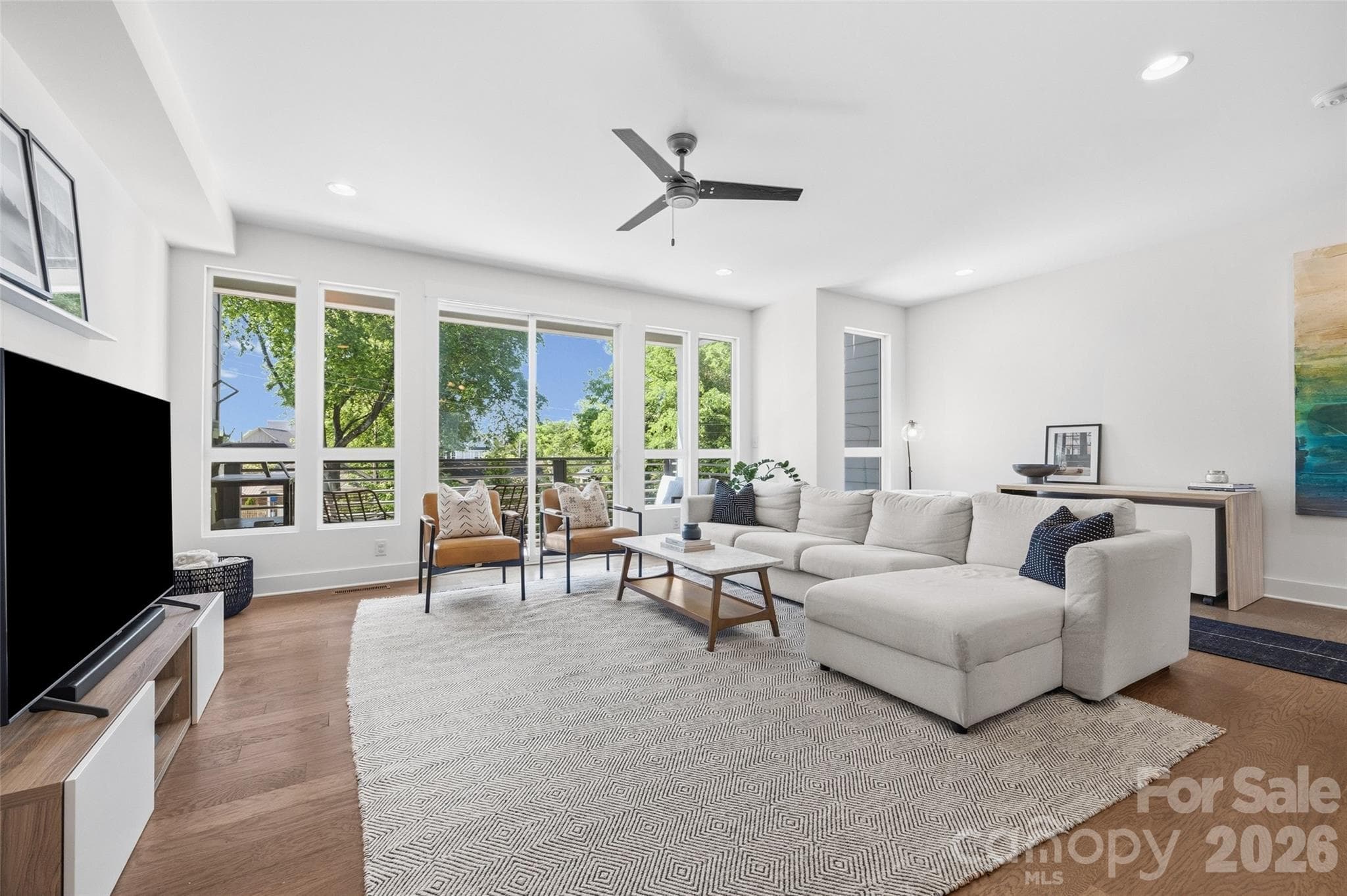 Open-concept living with treetop views - 1633 Duckworth Avenue, Charlotte