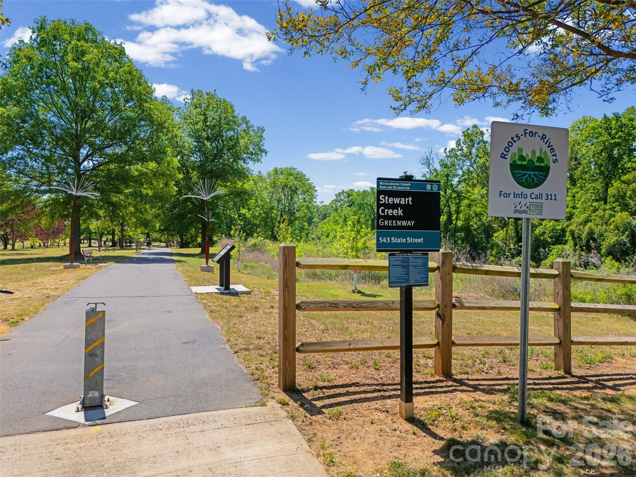 Stewart Creek Greenway connection to Uptown - 1633 Duckworth Avenue, Charlotte