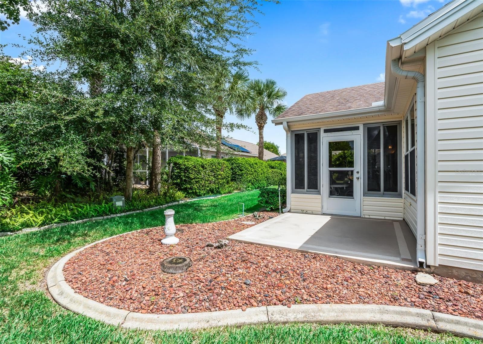 Patio in back of property - 1506 AQUINO LN, THE VILLAGES