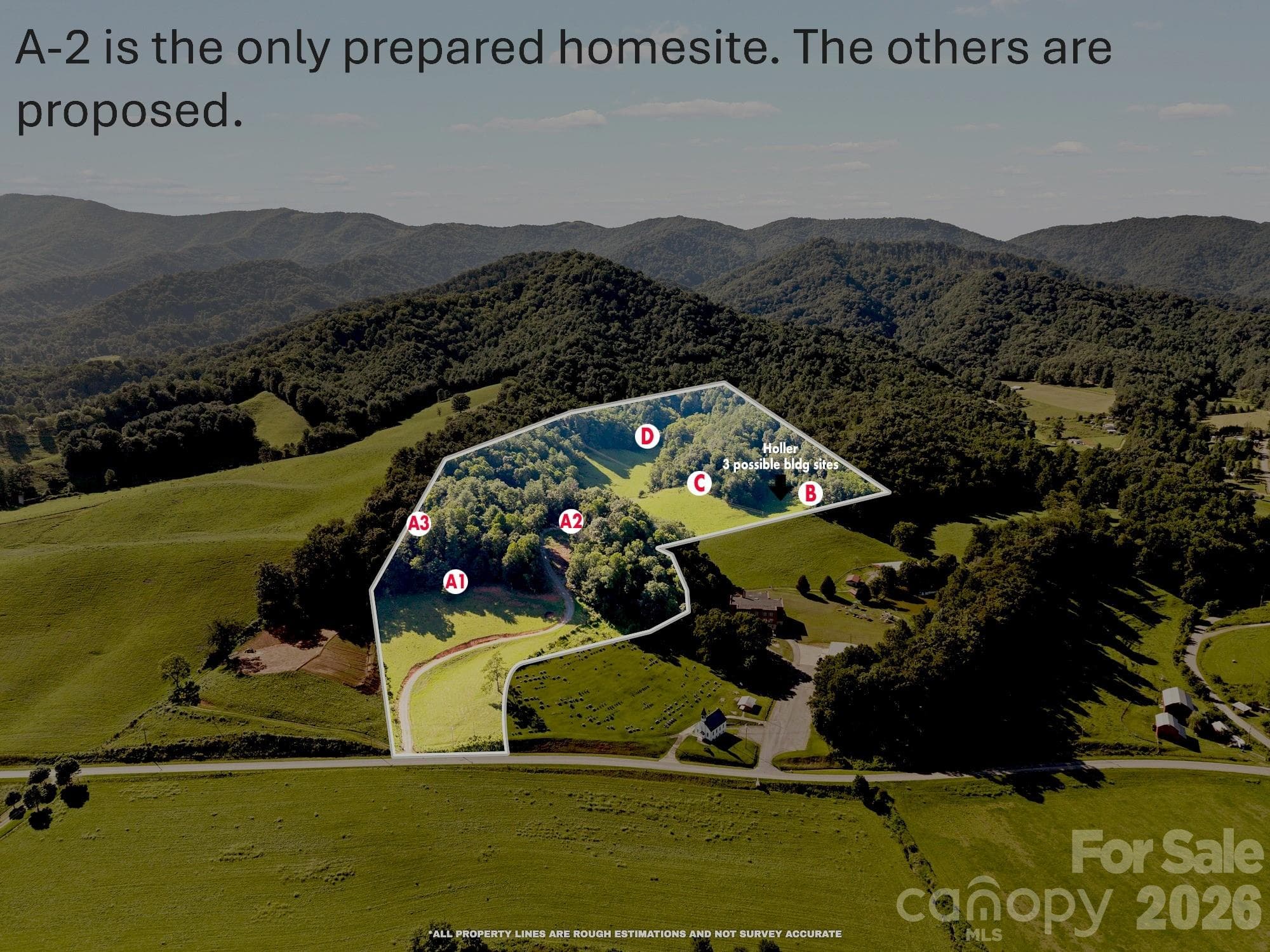 Acreage at 411 Big Sandy Mush Road, Leicester, photo 2 of 27