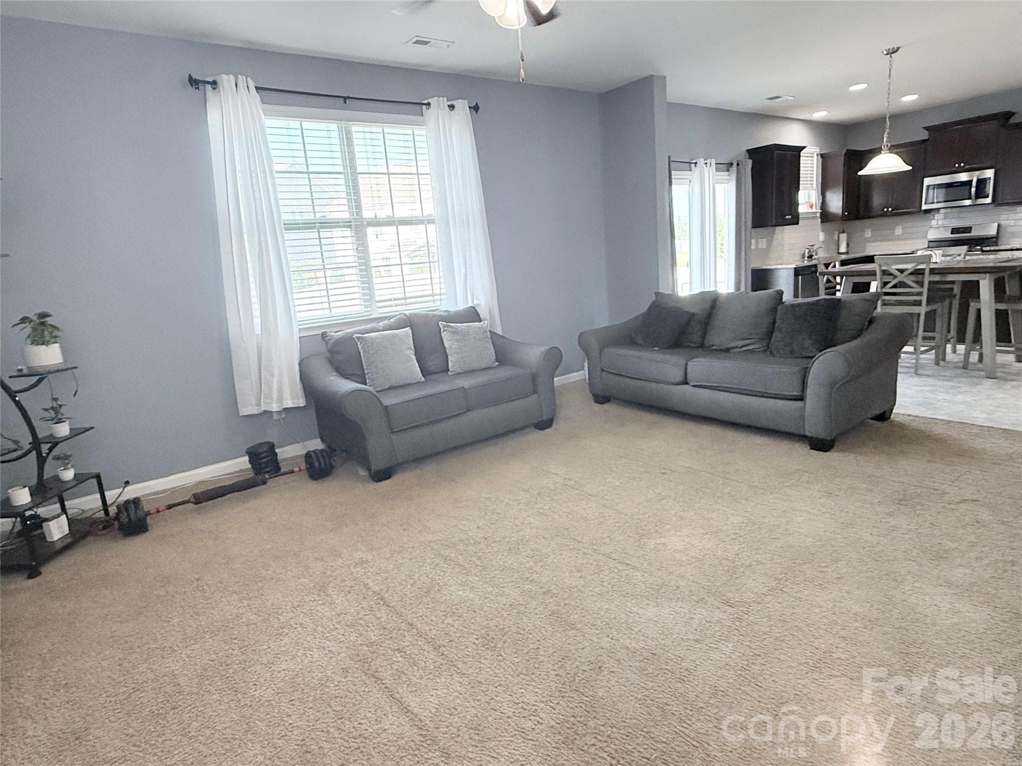 Living room - 107 Longleaf Drive, Mooresville