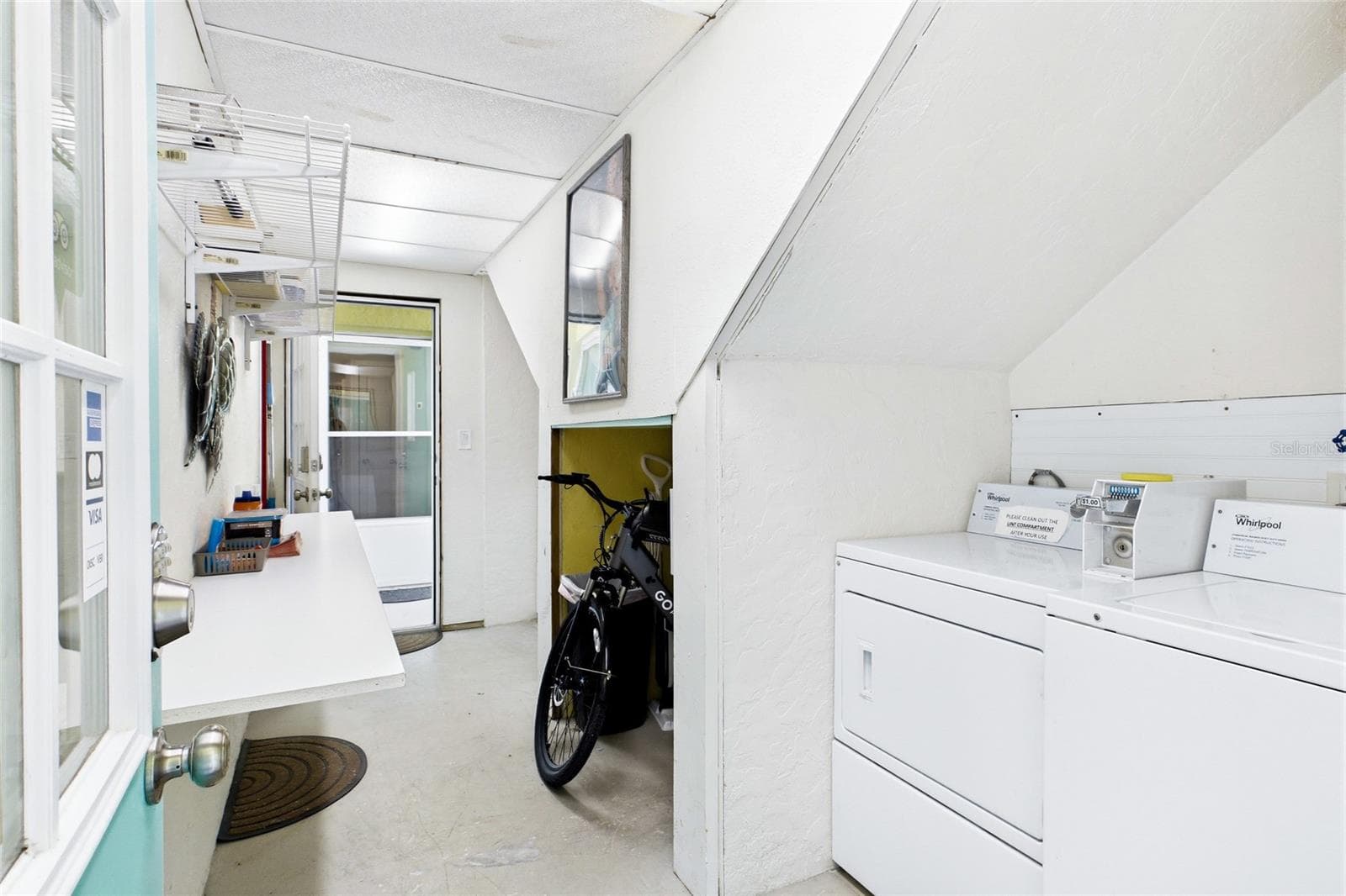 On-site coin-operated laundry sets provide added convenience for guests while offering another practical amenity for the property. - 3226 STRINGFELLOW RD, ST JAMES CITY