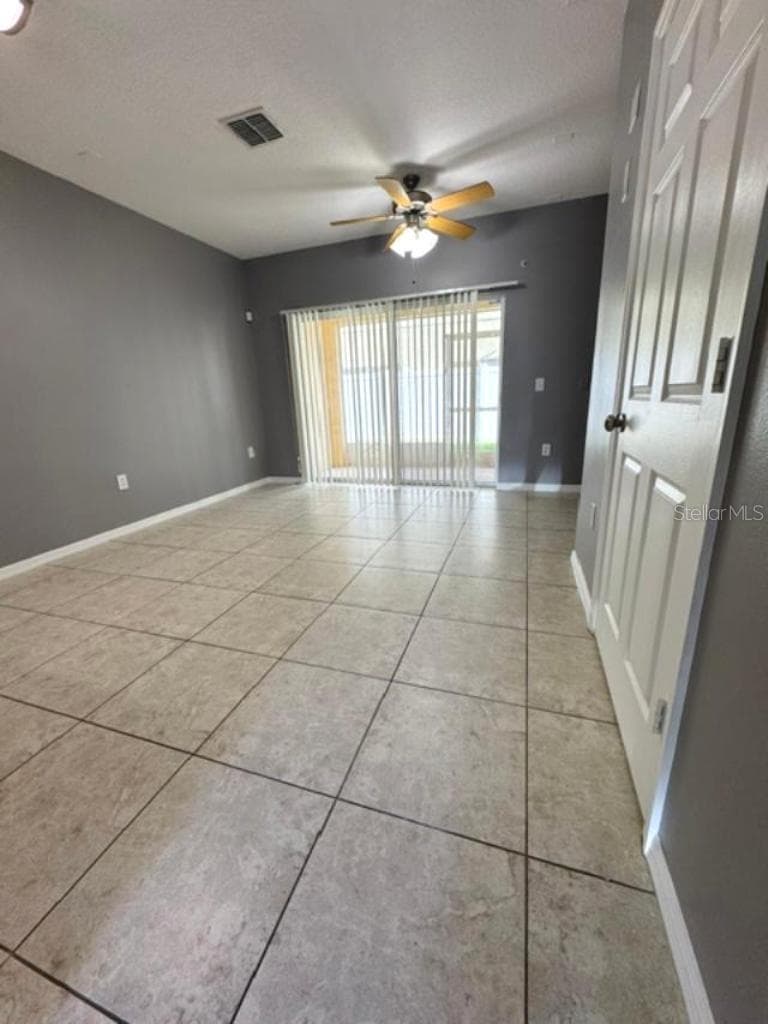 Living / Dining areas looking towards lanai - 8542 BRUSHLEAF WAY, TAMPA