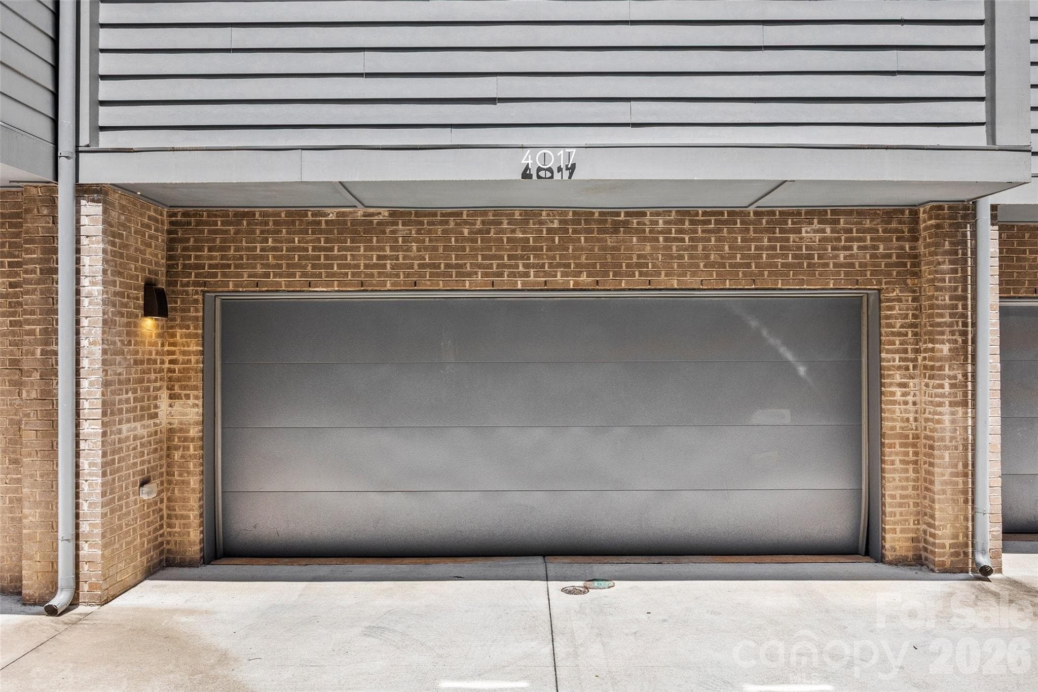 Private attached 2-car garage - 4017 Plaza Row Court, Charlotte