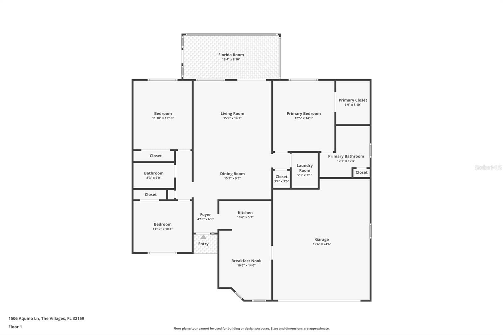 Single Family Residence at 1506 AQUINO LN, THE VILLAGES, photo 5 of 50