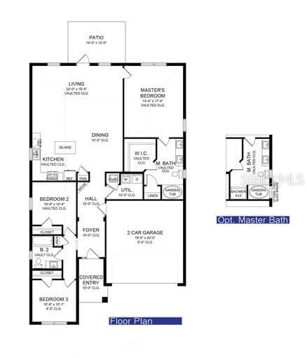 floor plan - 11619 GRACE RD, WEEKI WACHEE
