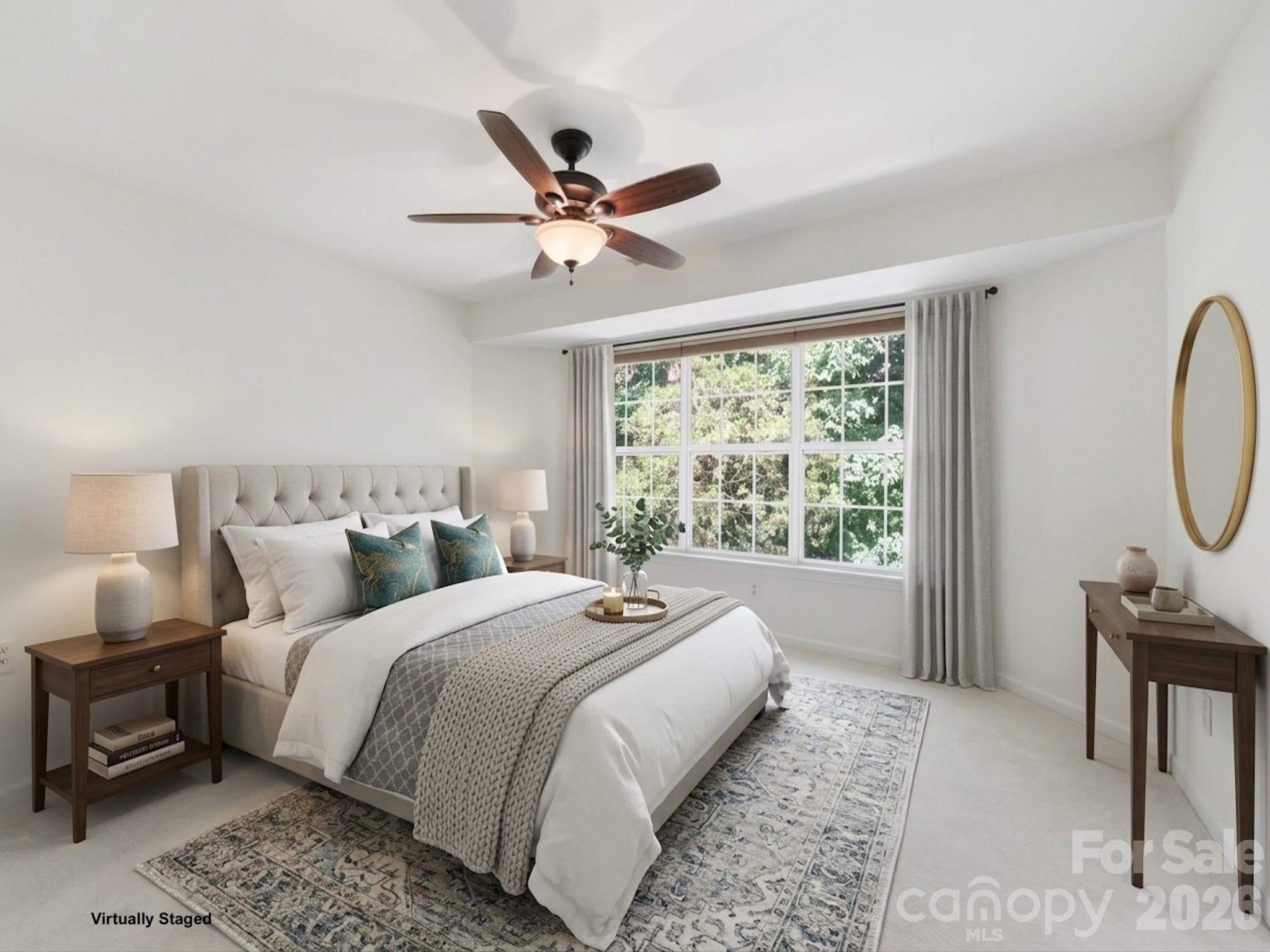 Primary suite offers a genuine sense of retreat and generous walk-in closet provides ample storage! - 6832 Charter Hills Road, Charlotte
