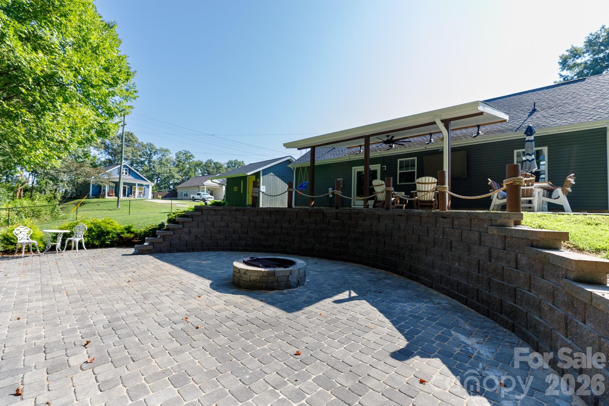 Outdoor Patio Area - 119 Fairmont Street, Clover