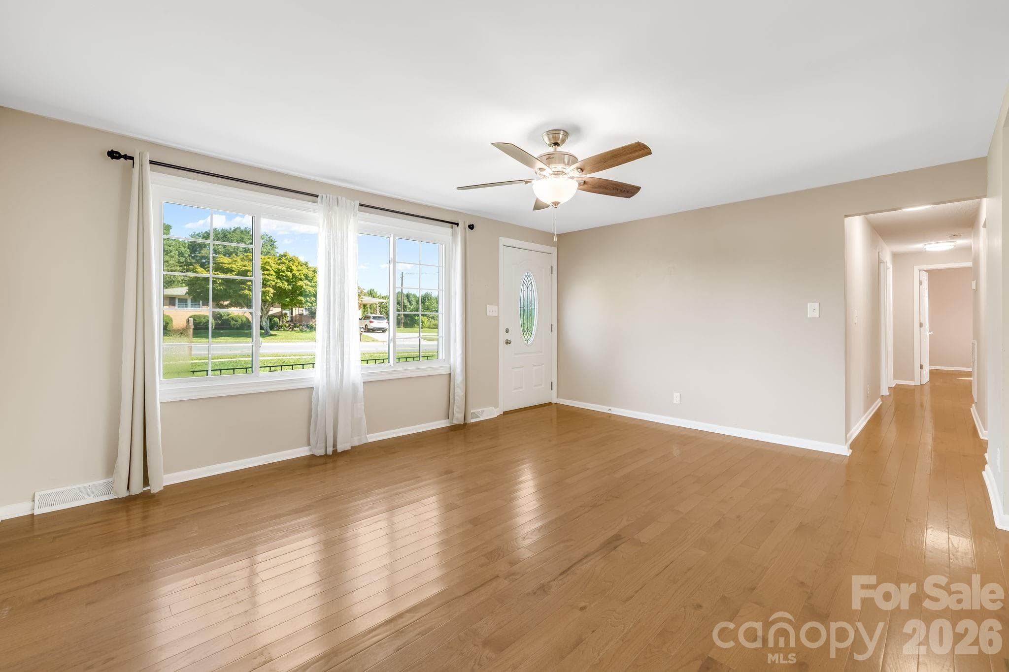 Beautiful Hardwood Floors! - 409 Oak Street Extension, Forest City