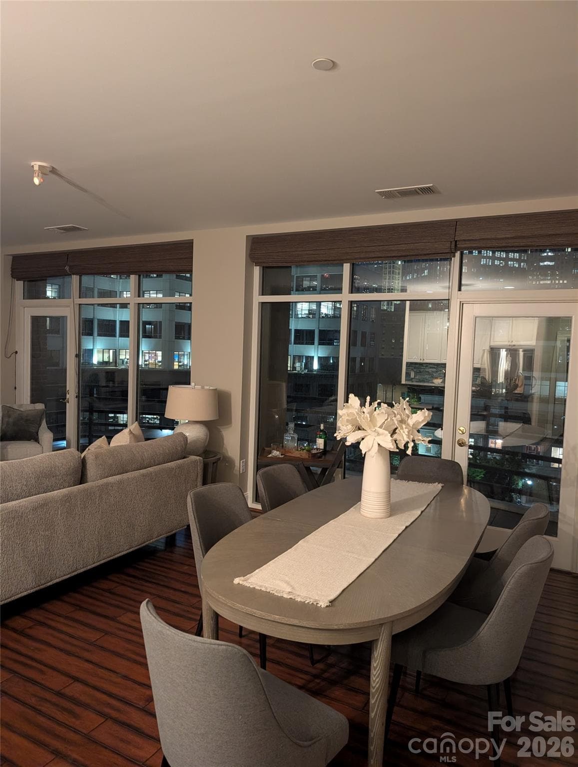 Evening in the Condo - 400 N Church Street, Charlotte