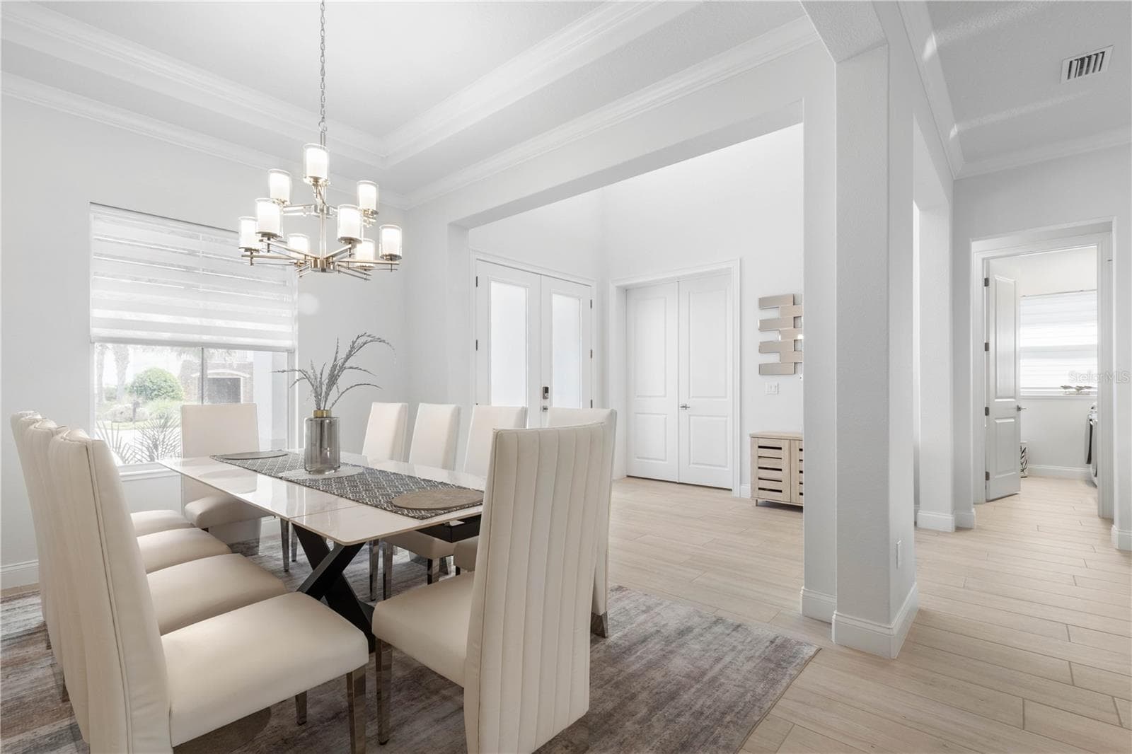 Stepped ceiling detail with crown molding - 23 OCEAN RIDGE BLVD N, PALM COAST