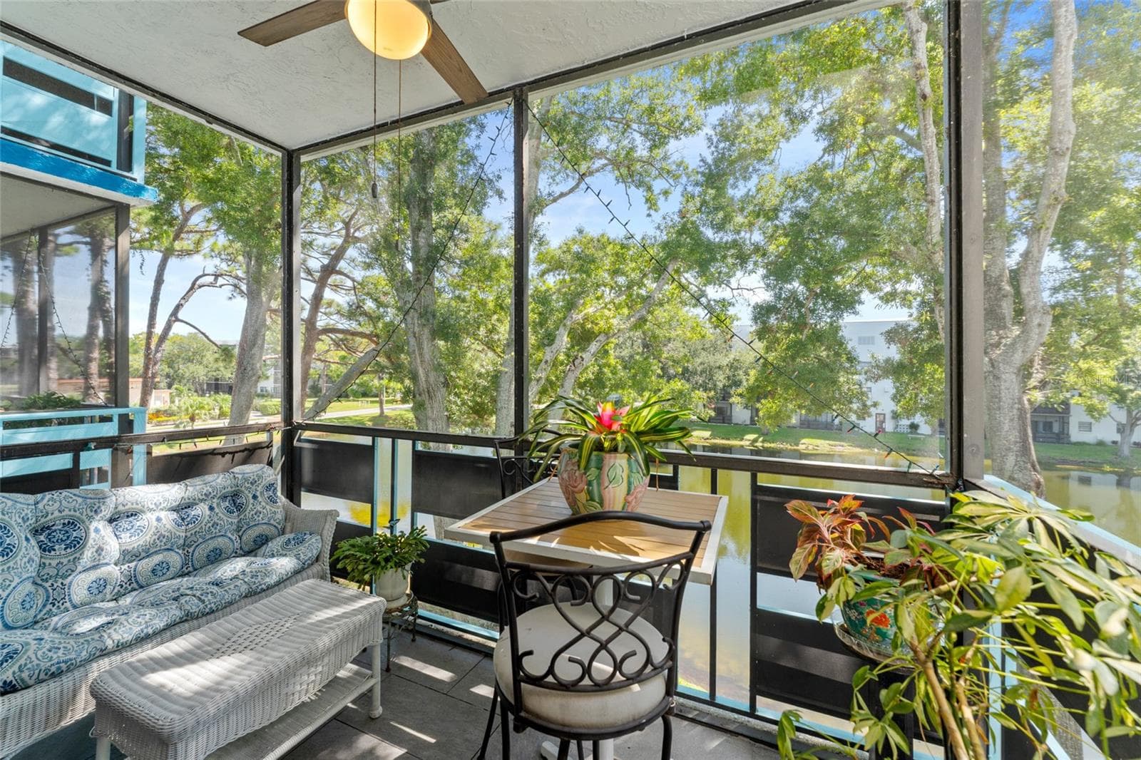 Picutre yourself doing your Wordle or reading a book while enjoying the peace. - 5970 80TH ST N #309, ST PETERSBURG