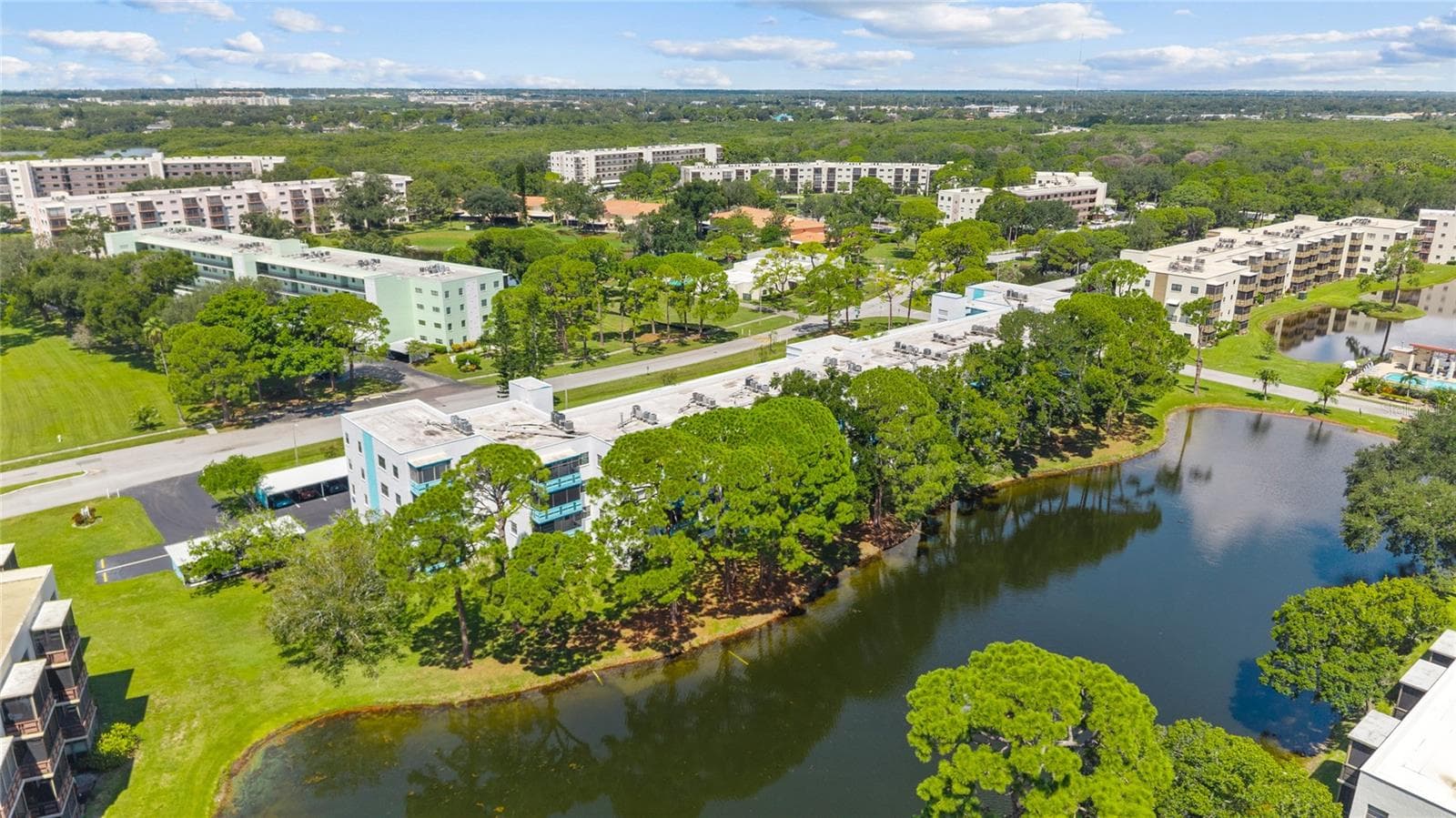 Greenery and water views- bliss! - 5970 80TH ST N #309, ST PETERSBURG