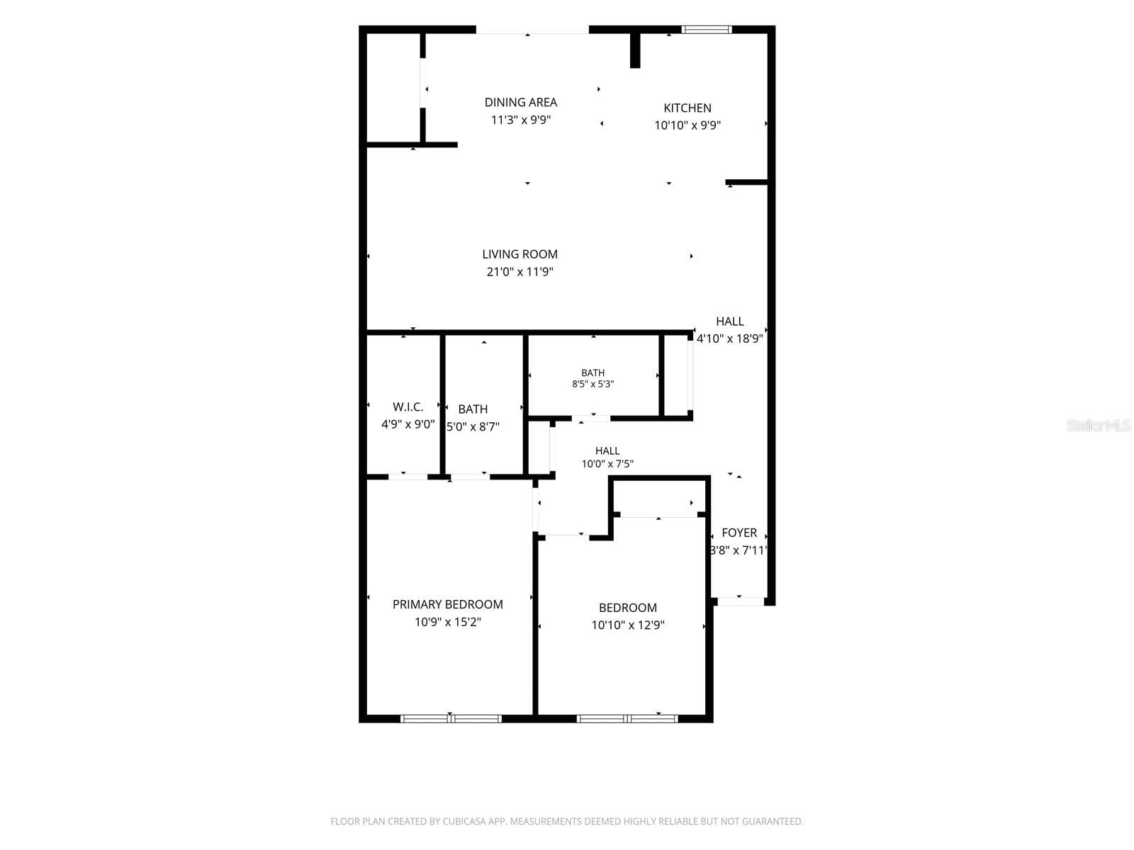 floor plan - 5970 80TH ST N #309, ST PETERSBURG