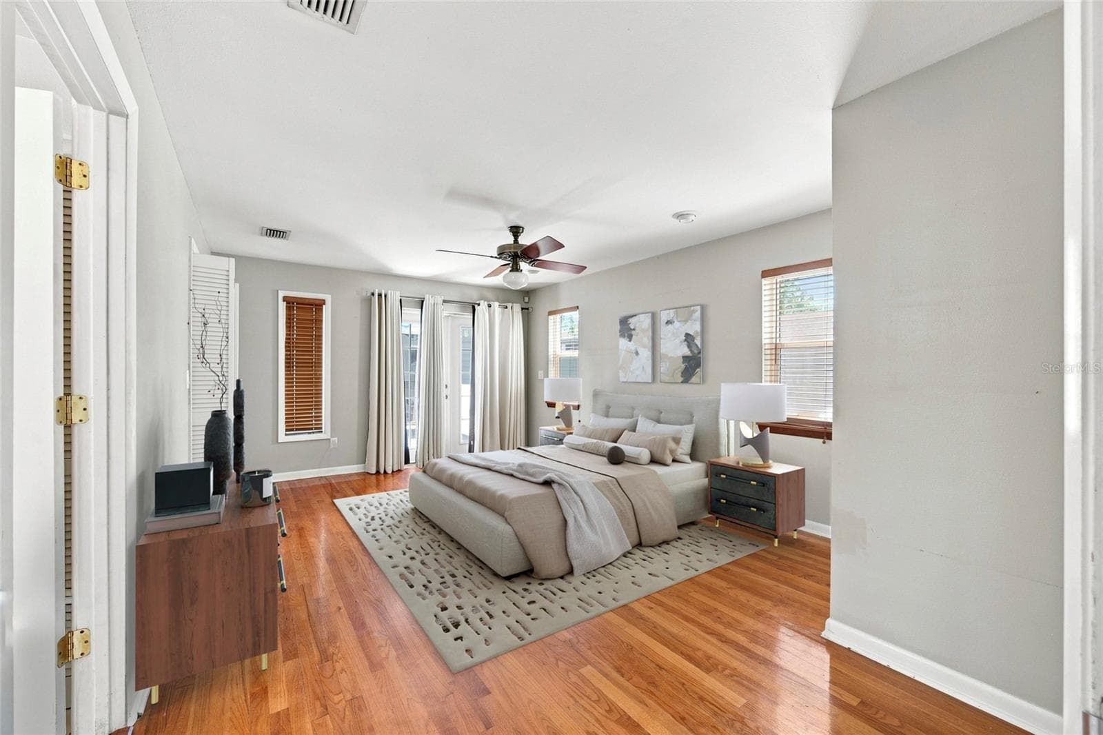 Primary Bed Staged - 2802 W ESTRELLA ST, TAMPA