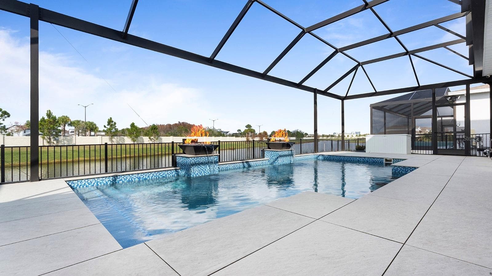Heated & Chilled Pool with Fire - 13726 TYBEE BEACH LN, ORLANDO