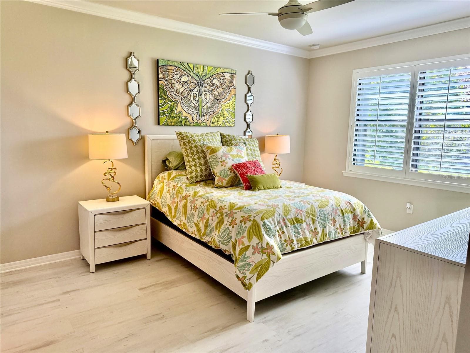 Primary Bedroom has newer LVP flooring - 2436 ARUGULA DR, NORTH PORT