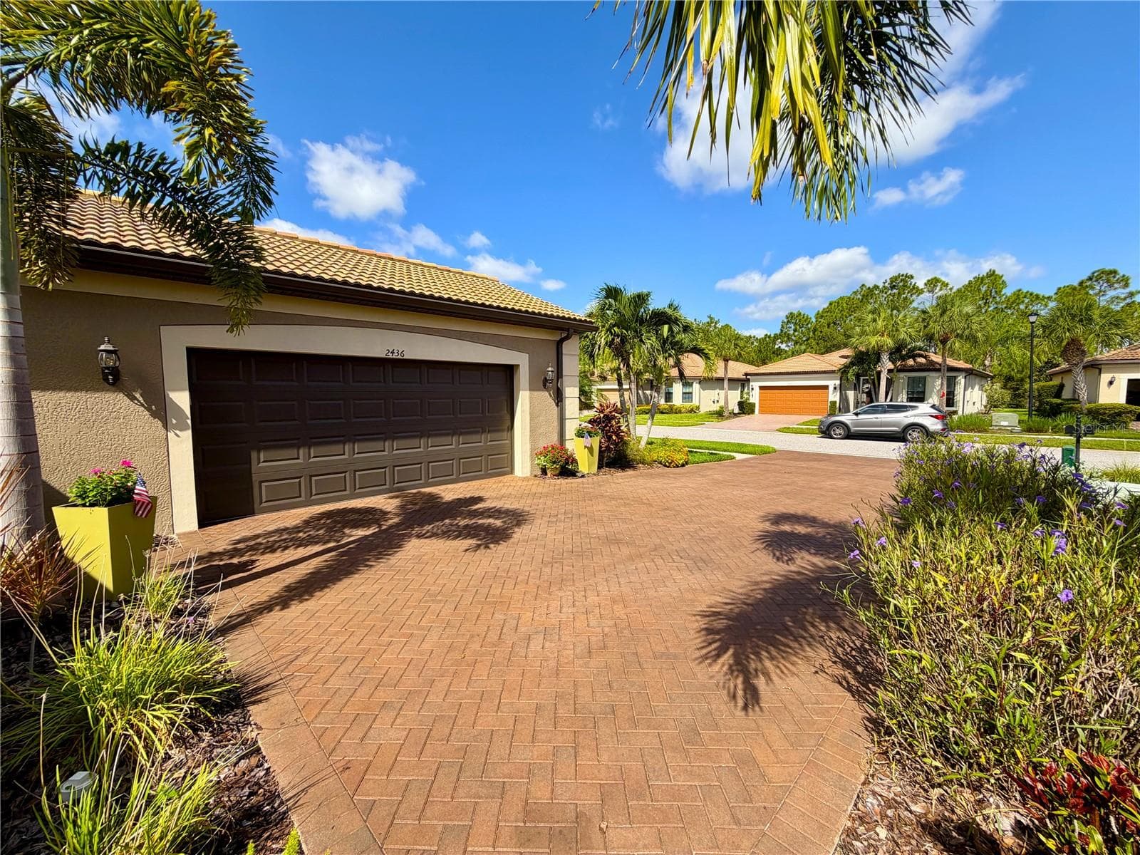View from front of home - 2436 ARUGULA DR, NORTH PORT
