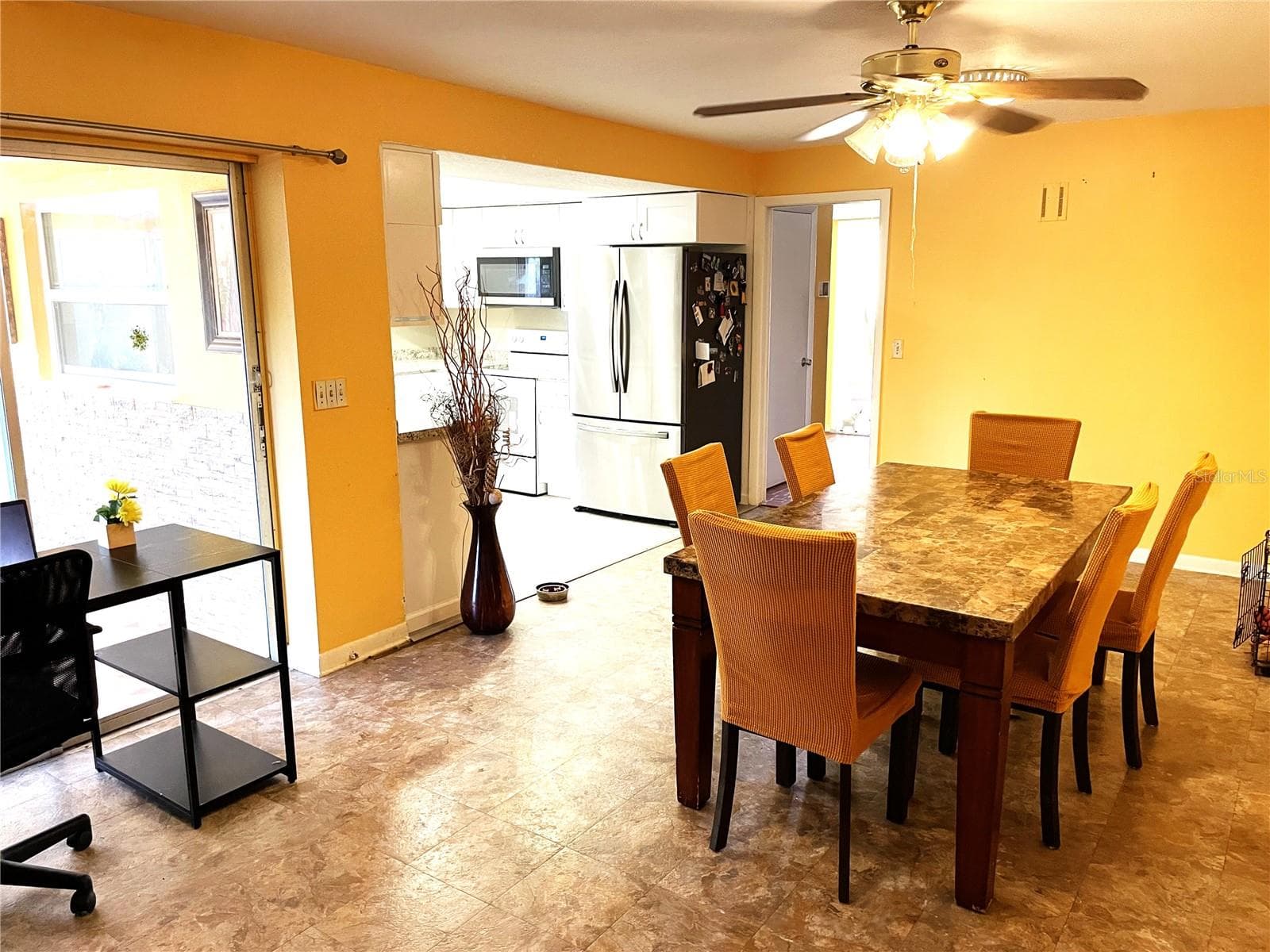 Dining area with quick kitchen access - 1453 62ND TER S, ST PETERSBURG