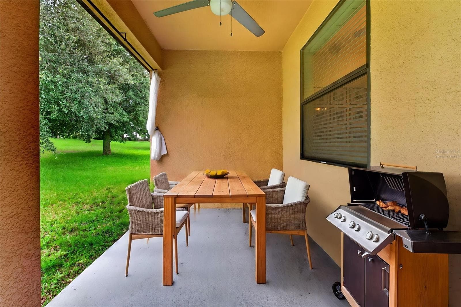 Patio - Virtually Staged - 810 WOODS LANDING DR, MINNEOLA