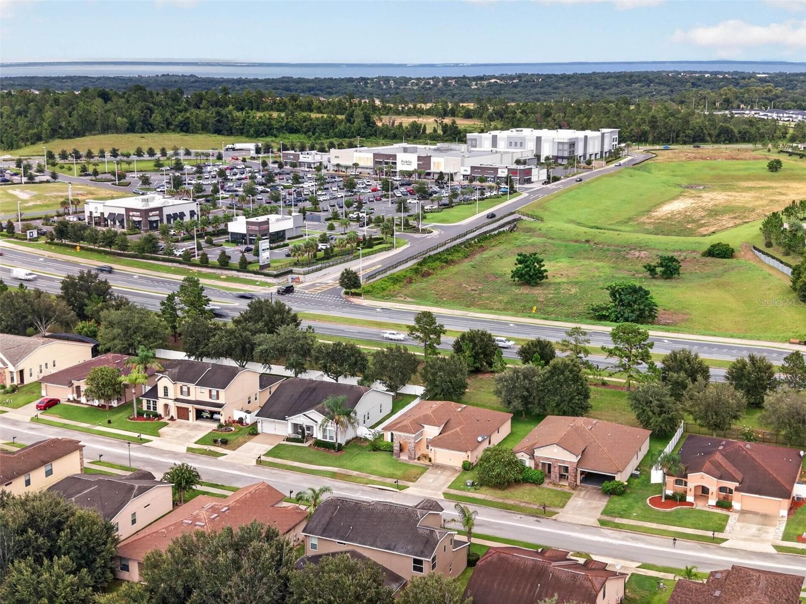 Aerial View - 810 WOODS LANDING DR, MINNEOLA