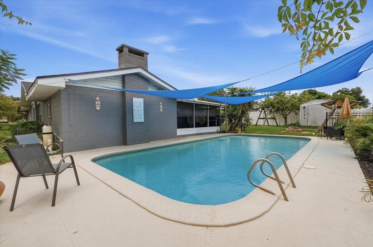 Inground pool - 121 LOWELL RD, WINTER HAVEN