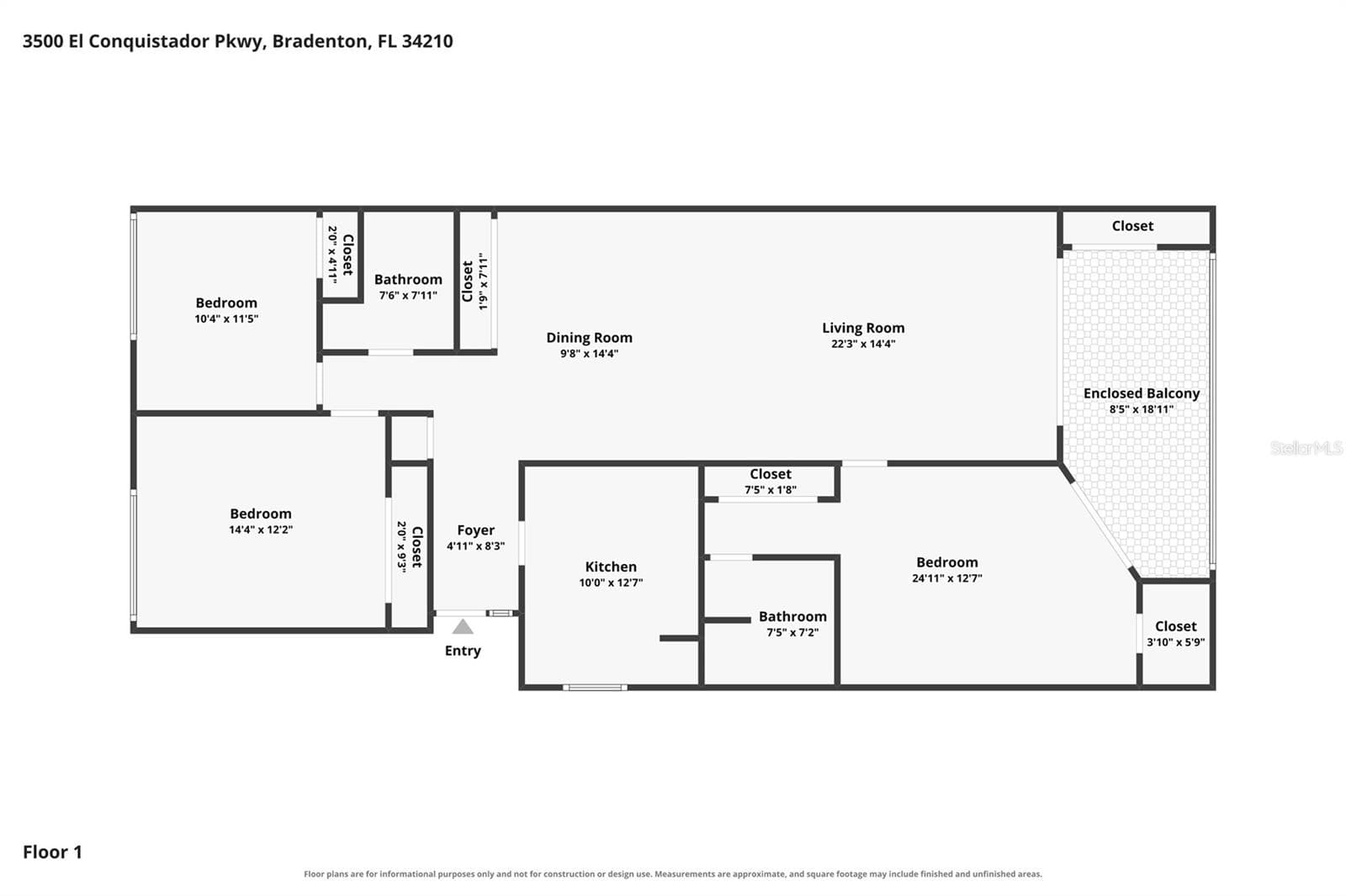 Condominium at 3500 EL CONQUISTADOR PKWY #124, BRADENTON, photo 6 of 33