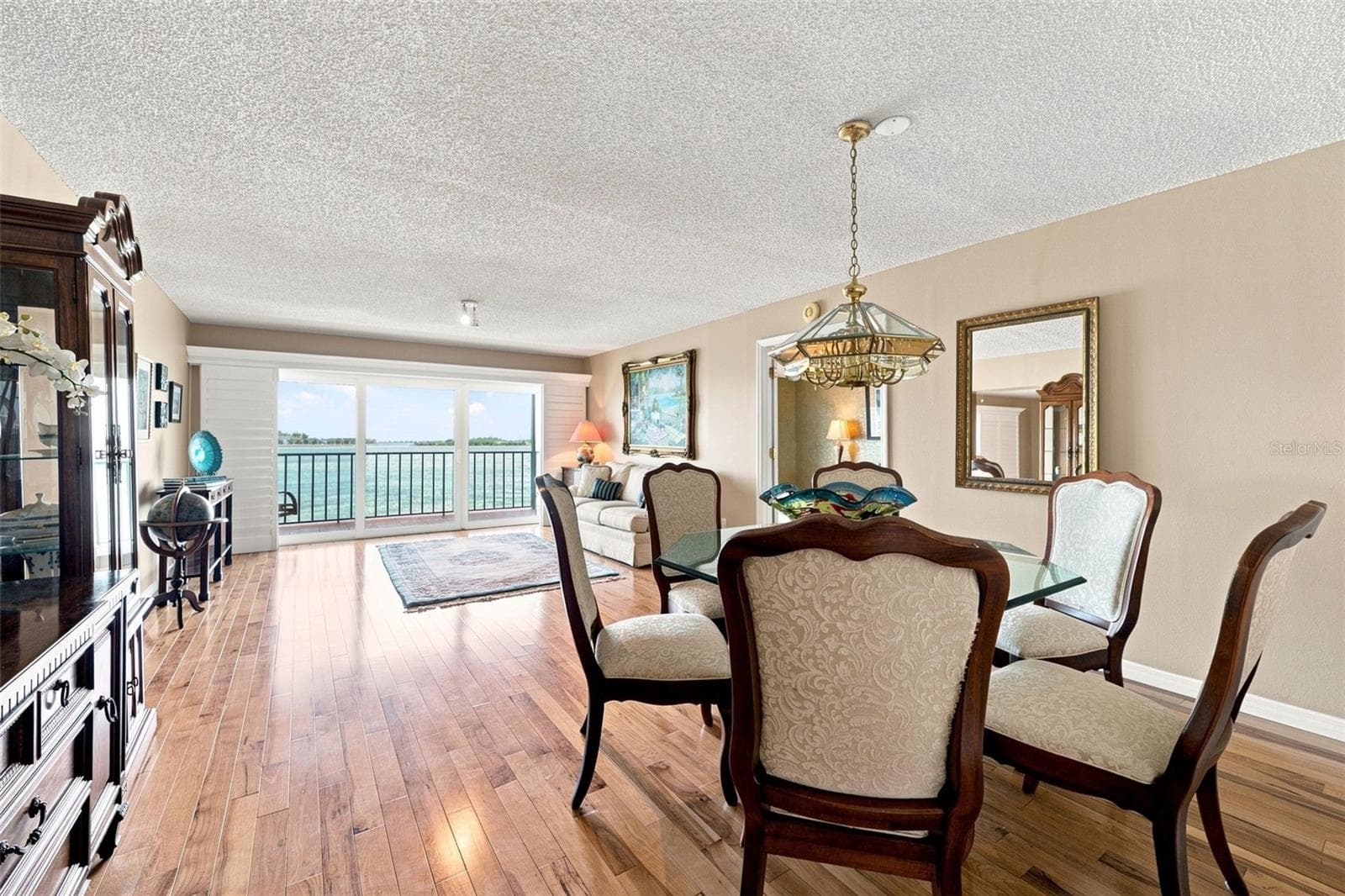 View of the water even from the dining room area! - 55 ROGERS ST #204, CLEARWATER