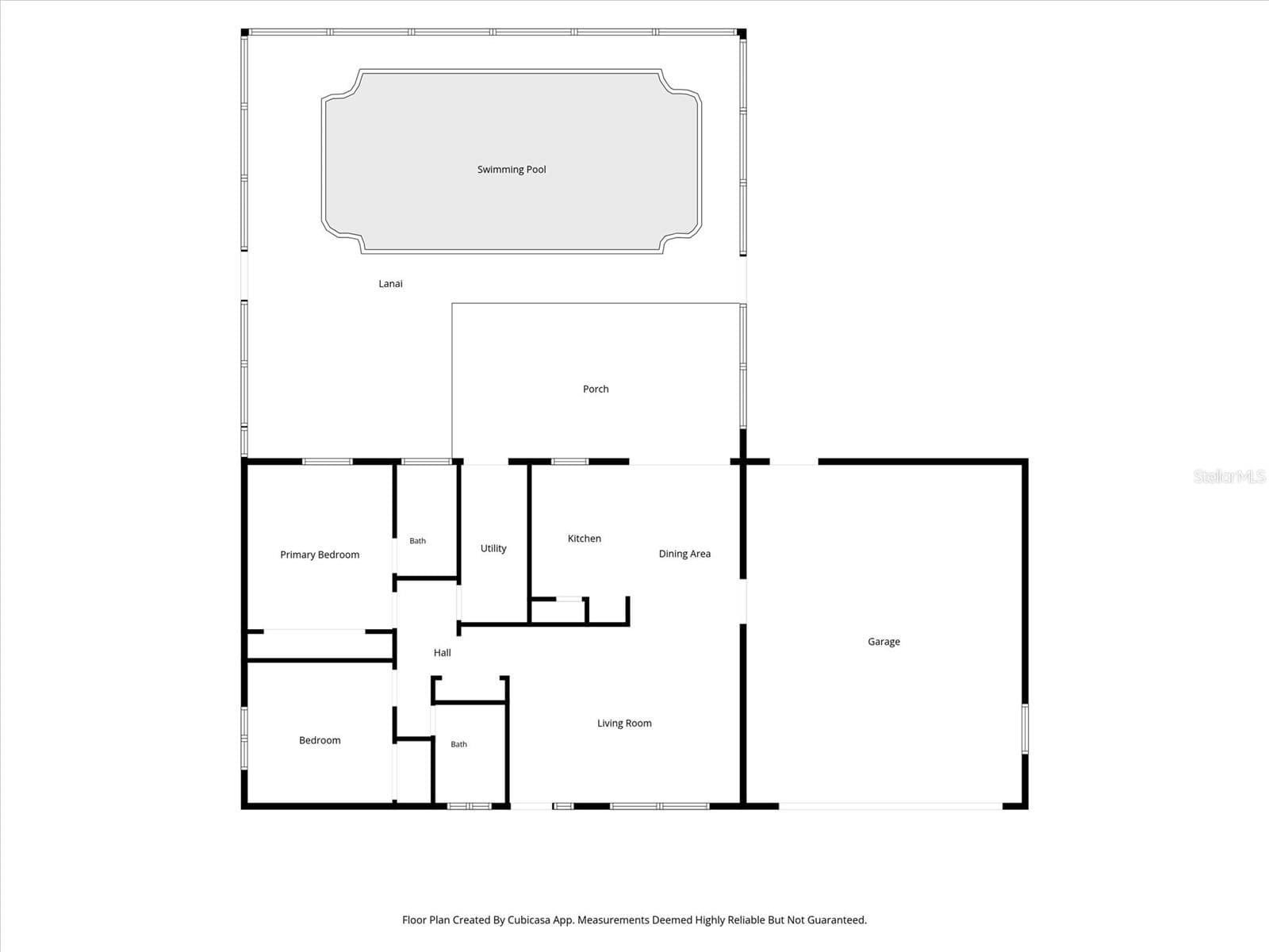 Floor Plan - 1336 AQUI ESTA DR, PUNTA GORDA