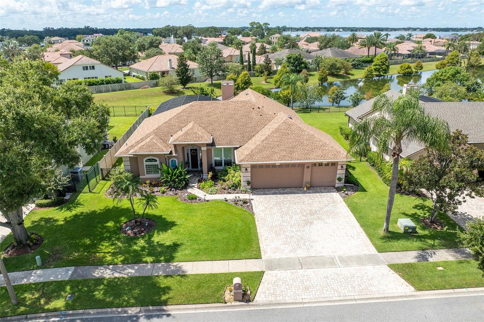 Aerial - 5314 CHISWICK CIR, BELLE ISLE