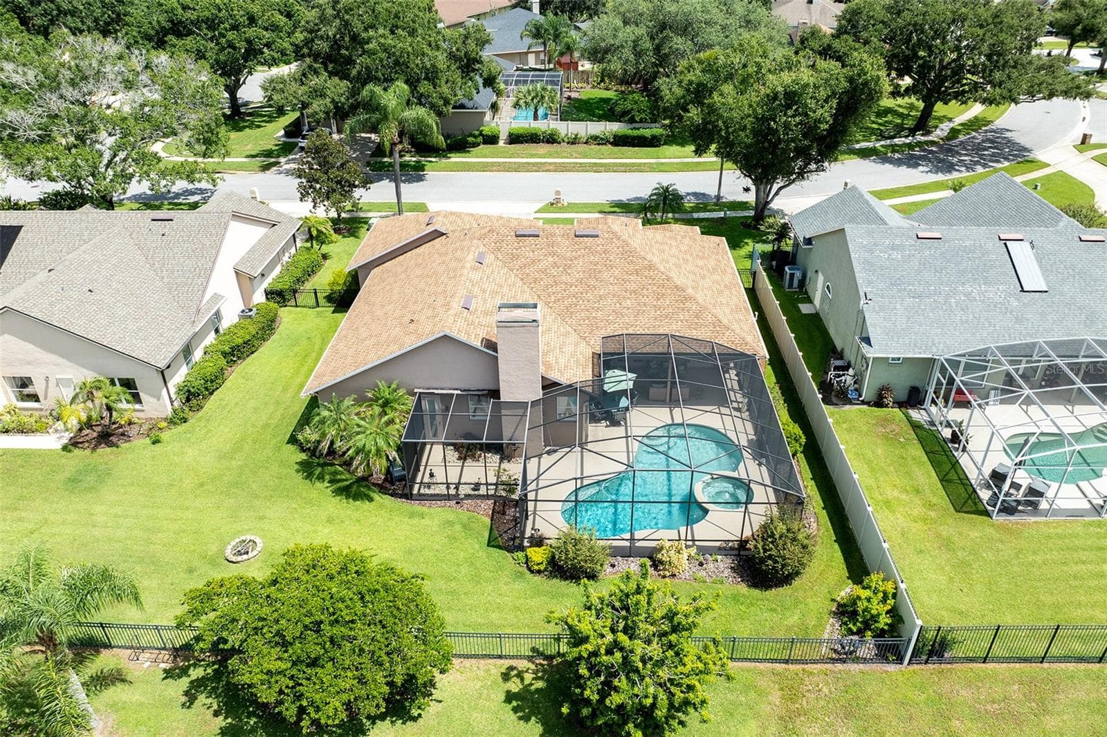 Aerial - 5314 CHISWICK CIR, BELLE ISLE