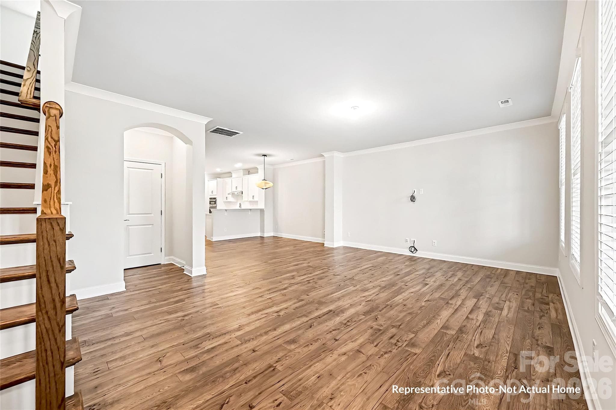 Entry to Kitchen-Bordeaux - Huntersville