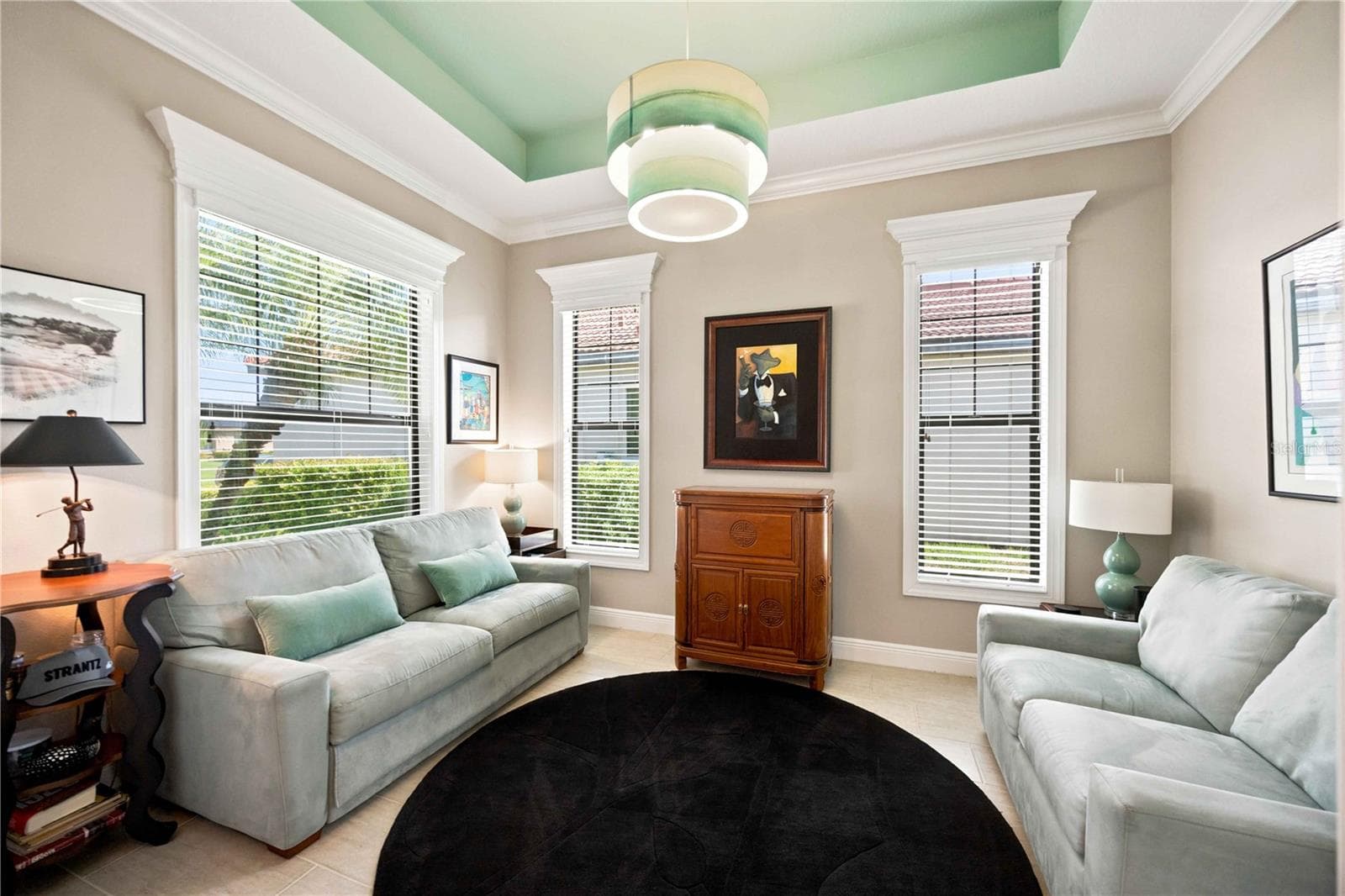 Den/Office with french doors - 23709 WAVERLY CIR, VENICE