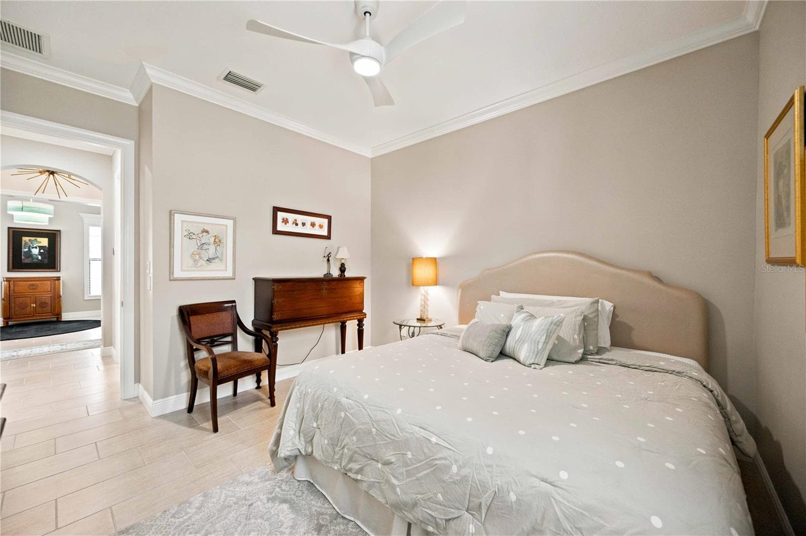 Bedroom two - built in closets and plenty of room to be comfortable. - 23709 WAVERLY CIR, VENICE
