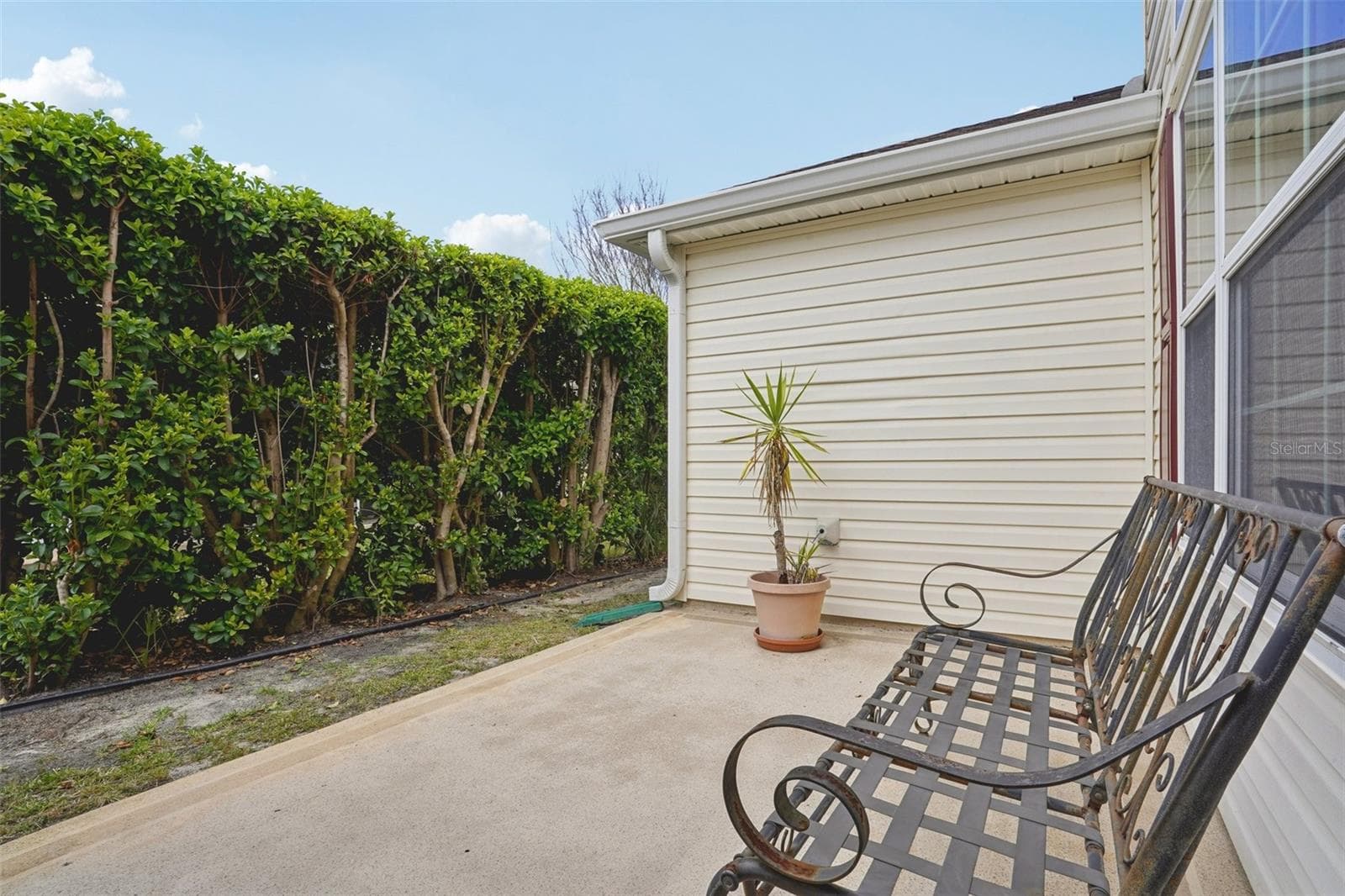 Rear Patio - 1722 BUGLE TER, THE VILLAGES