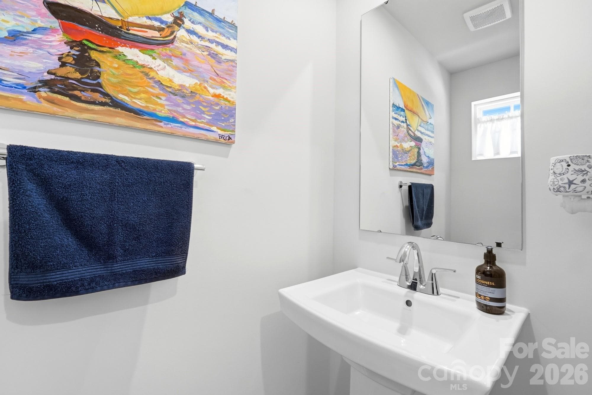Half Bathroom - 5965 Granbury Drive, Kannapolis