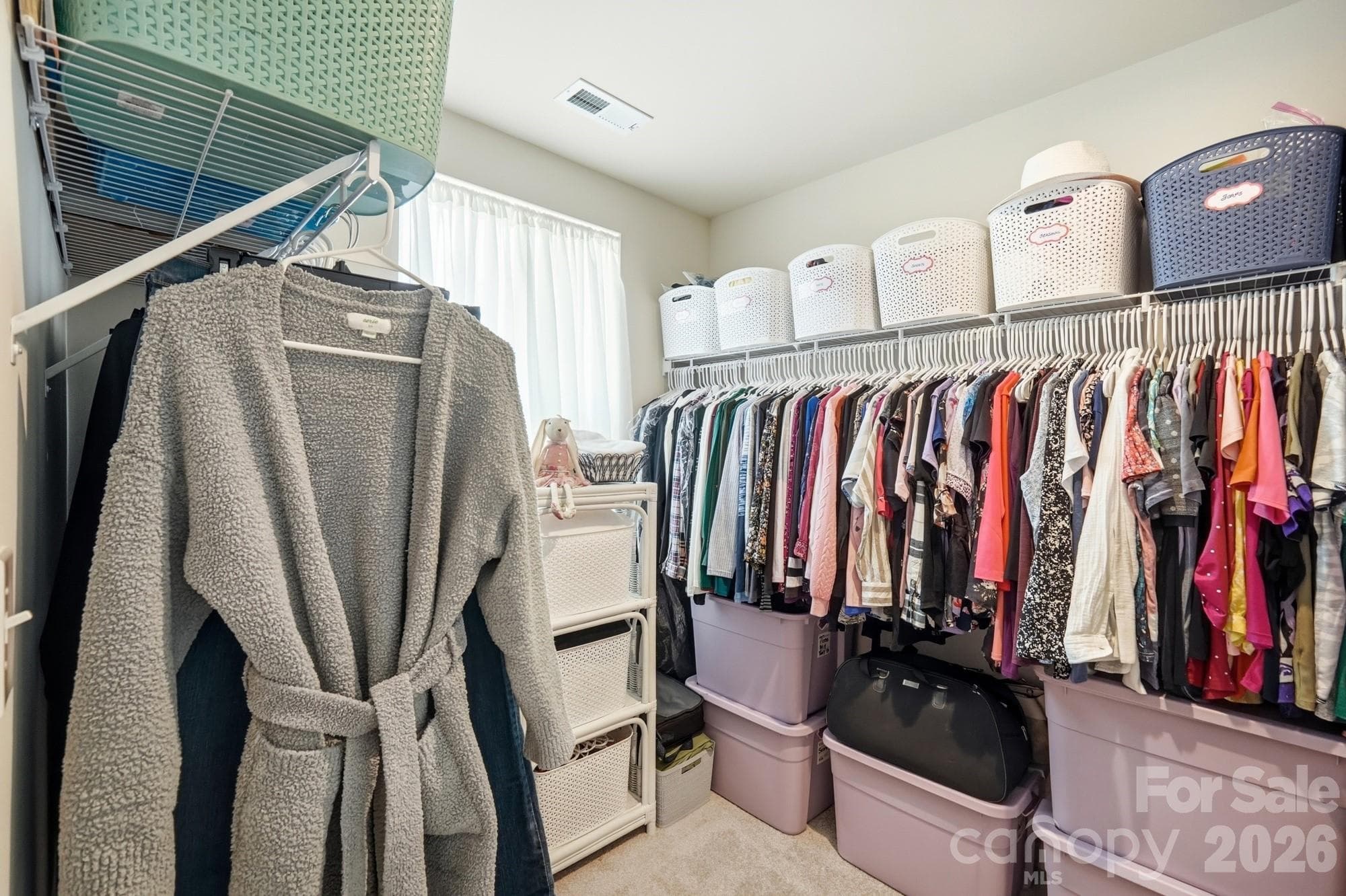 Primary Closet - 5965 Granbury Drive, Kannapolis