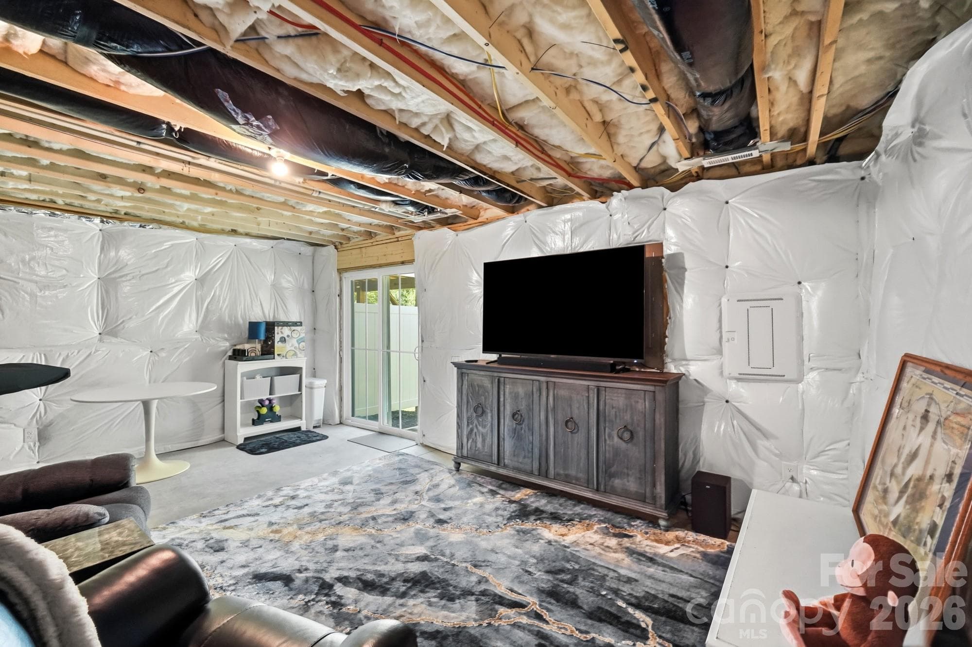 Unfinished basement - 5965 Granbury Drive, Kannapolis