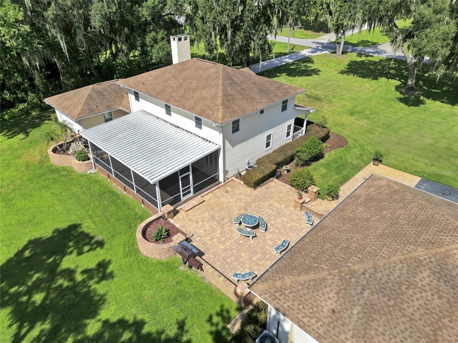 Aerial view - 2628 LONGWOOD DR, LAKELAND