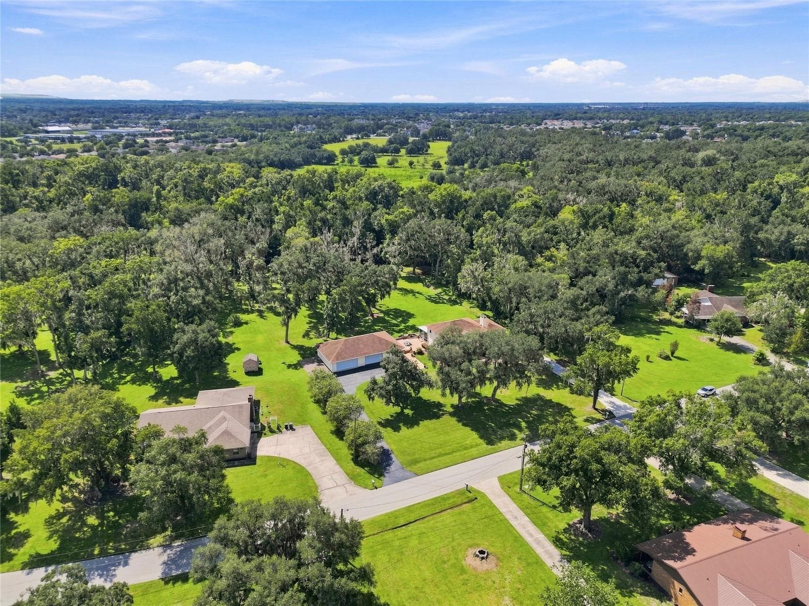 Areial view - 2628 LONGWOOD DR, LAKELAND