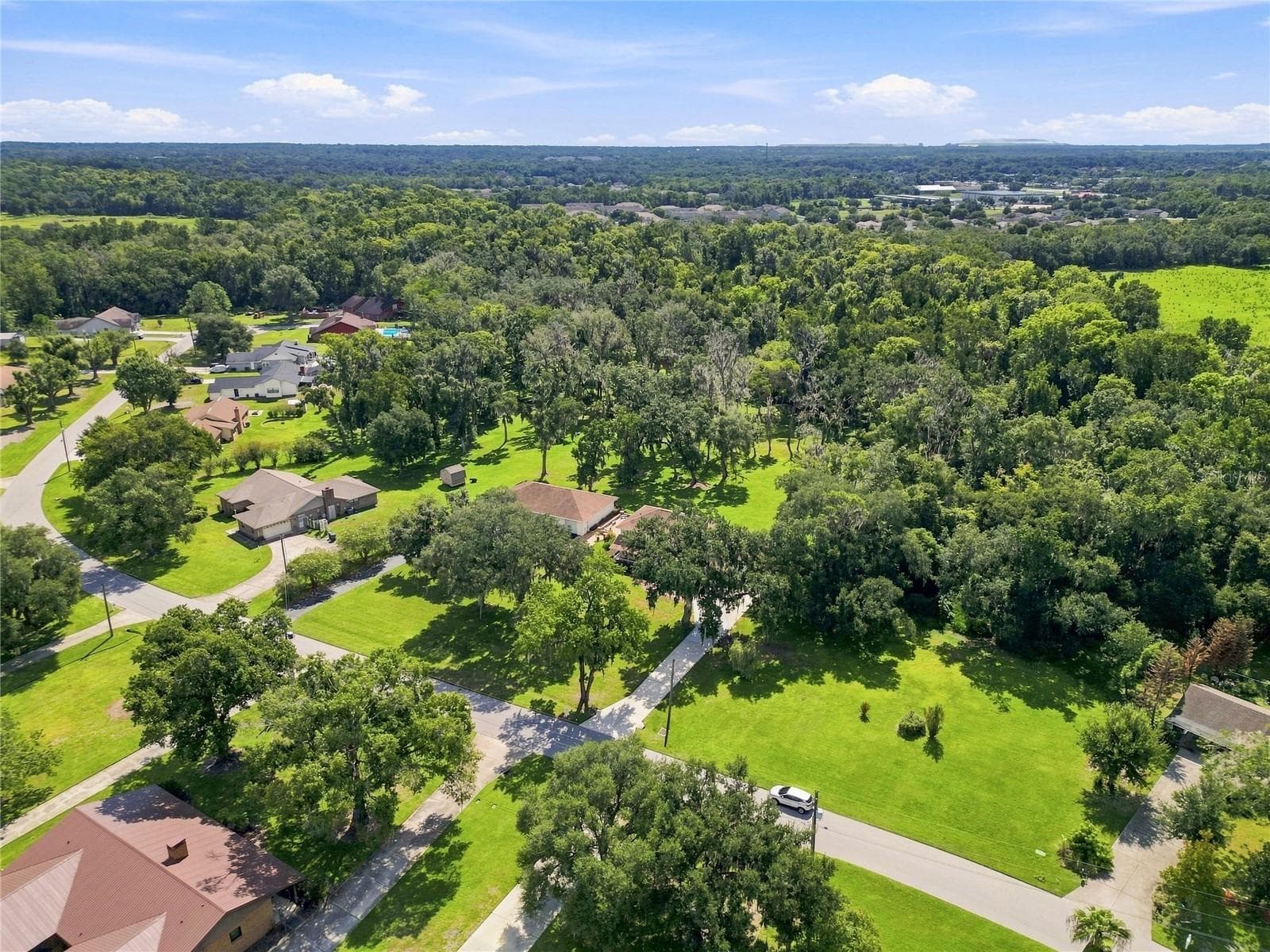 Areial view - 2628 LONGWOOD DR, LAKELAND