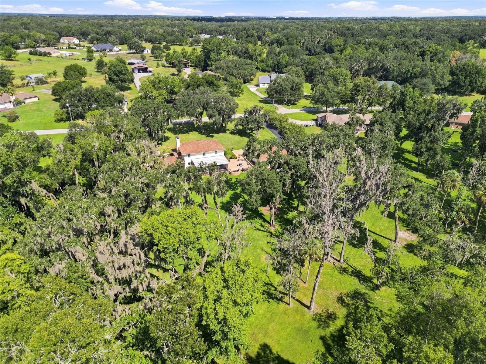 Aerial view - 2628 LONGWOOD DR, LAKELAND
