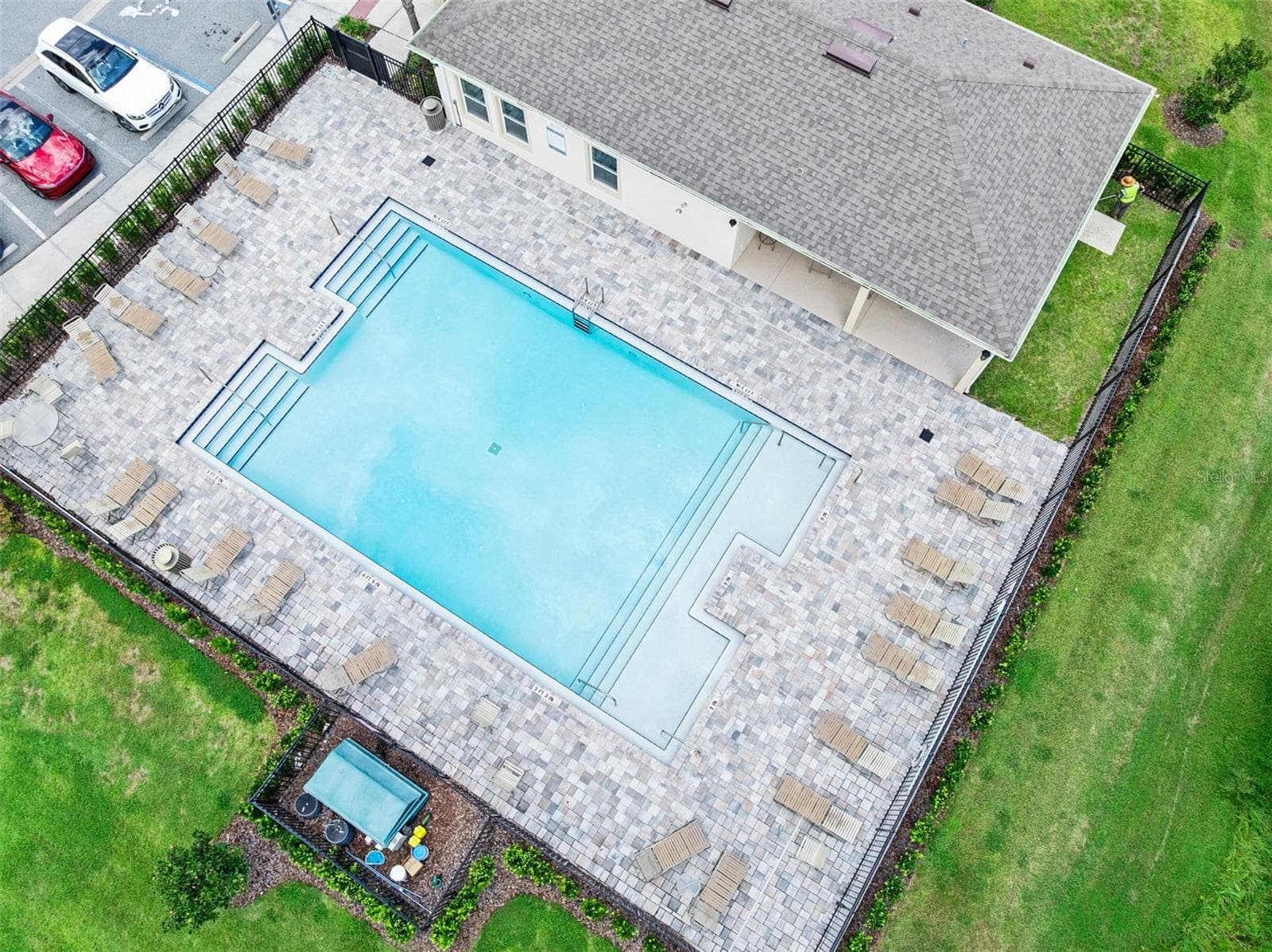 Community pool - 166 REENA DR, DAYTONA BEACH