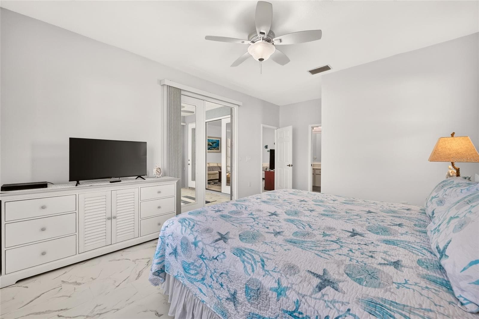 FRENCH DOORS TO FLORIDA ROOM - 3556 S BELGRAVE DR, INVERNESS
