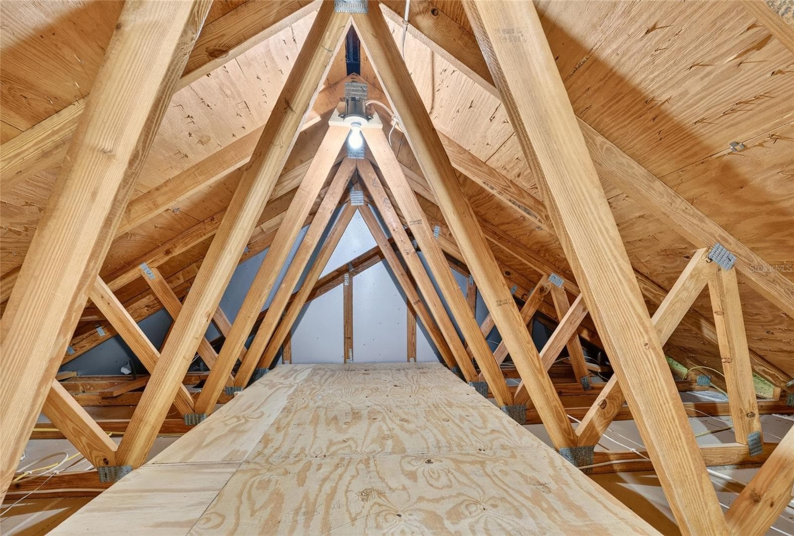 FLOORED ATTIC FOR STORAGE - 3556 S BELGRAVE DR, INVERNESS
