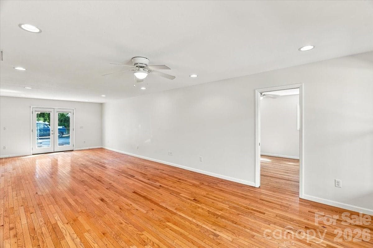 From back of home facing bathroom and from of home - 2 Elkmont Place, Asheville